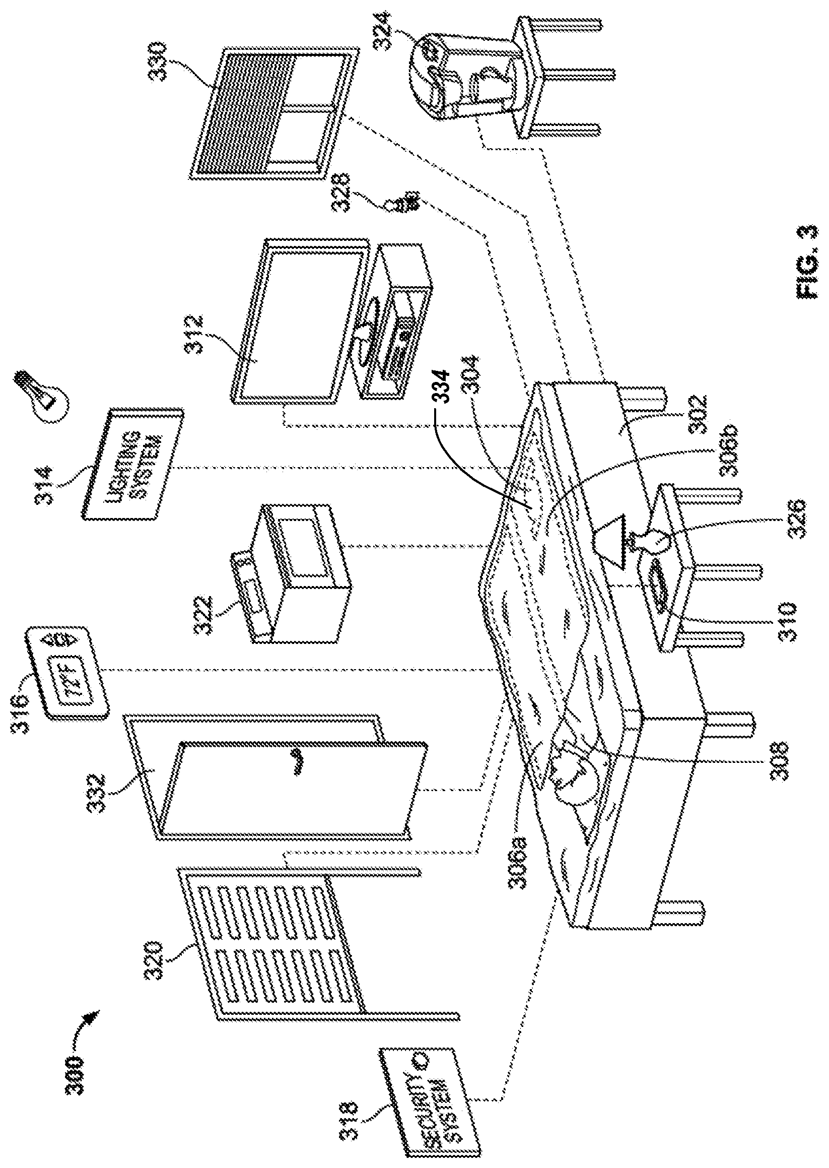 Patent US12396906 Figure 3 – Bed having physiological event detecting feature