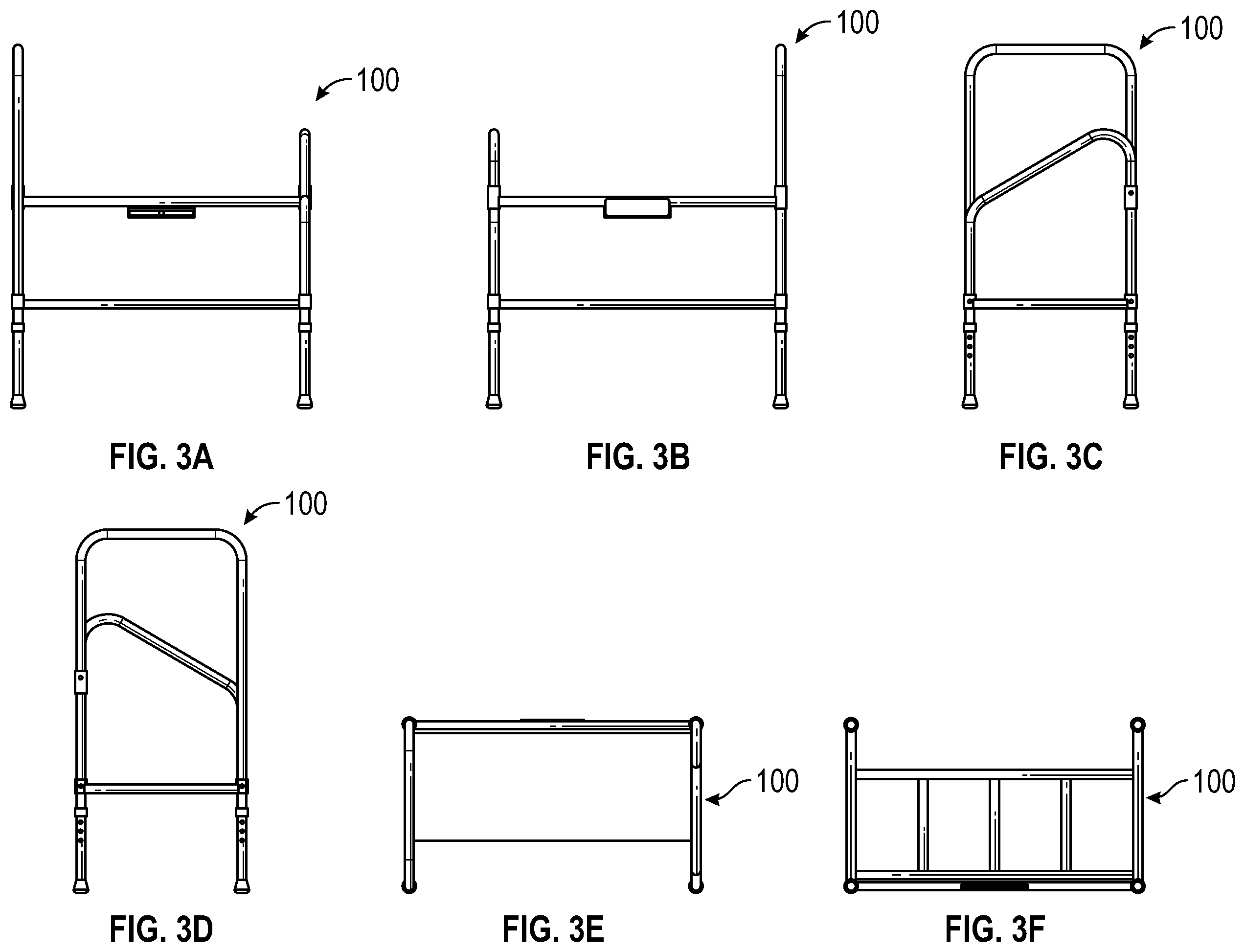 Patent US12396908 Figure 3 – Step stool and method of use