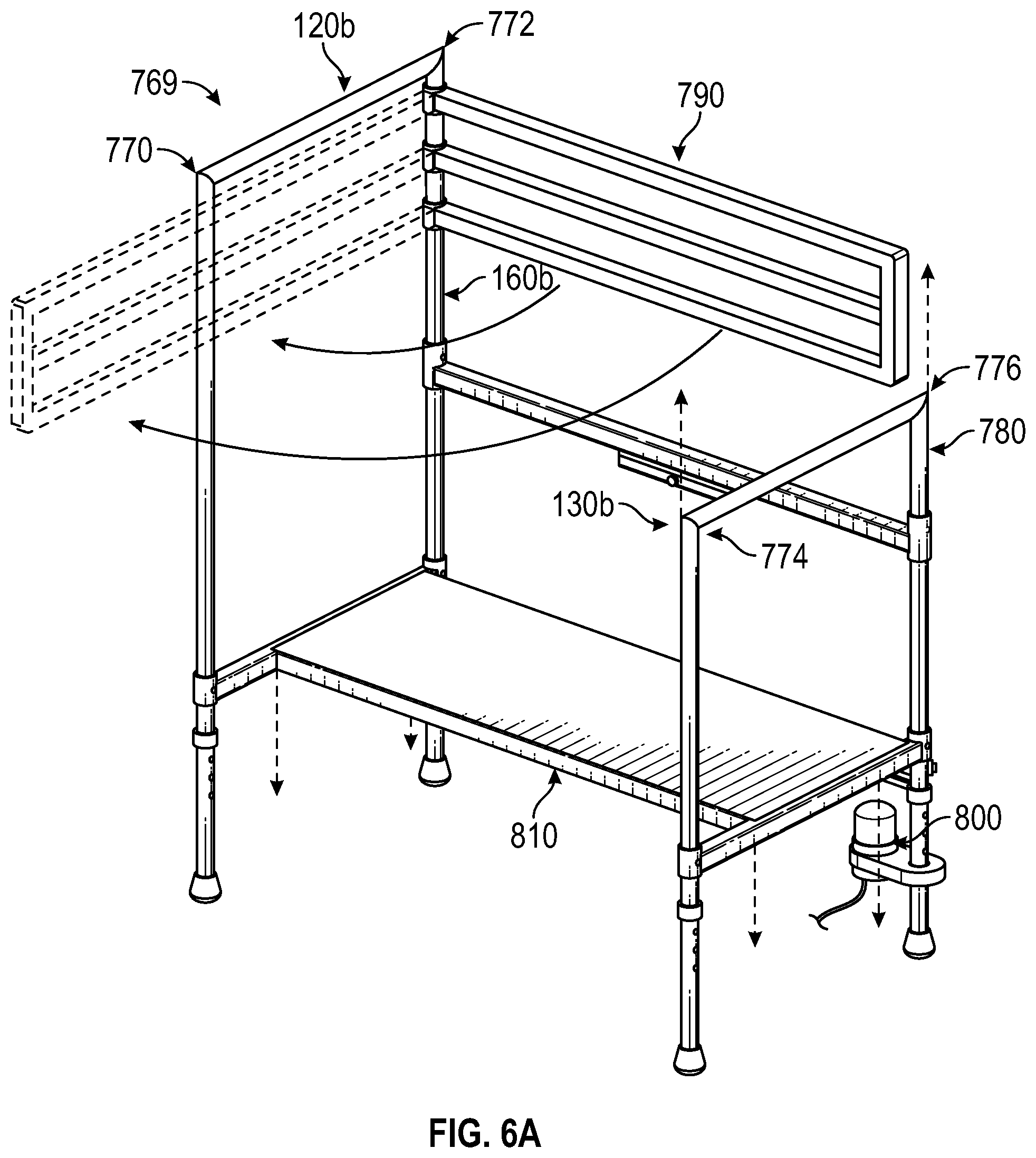 Patent US12396908 Figure 6 – Step stool and method of use