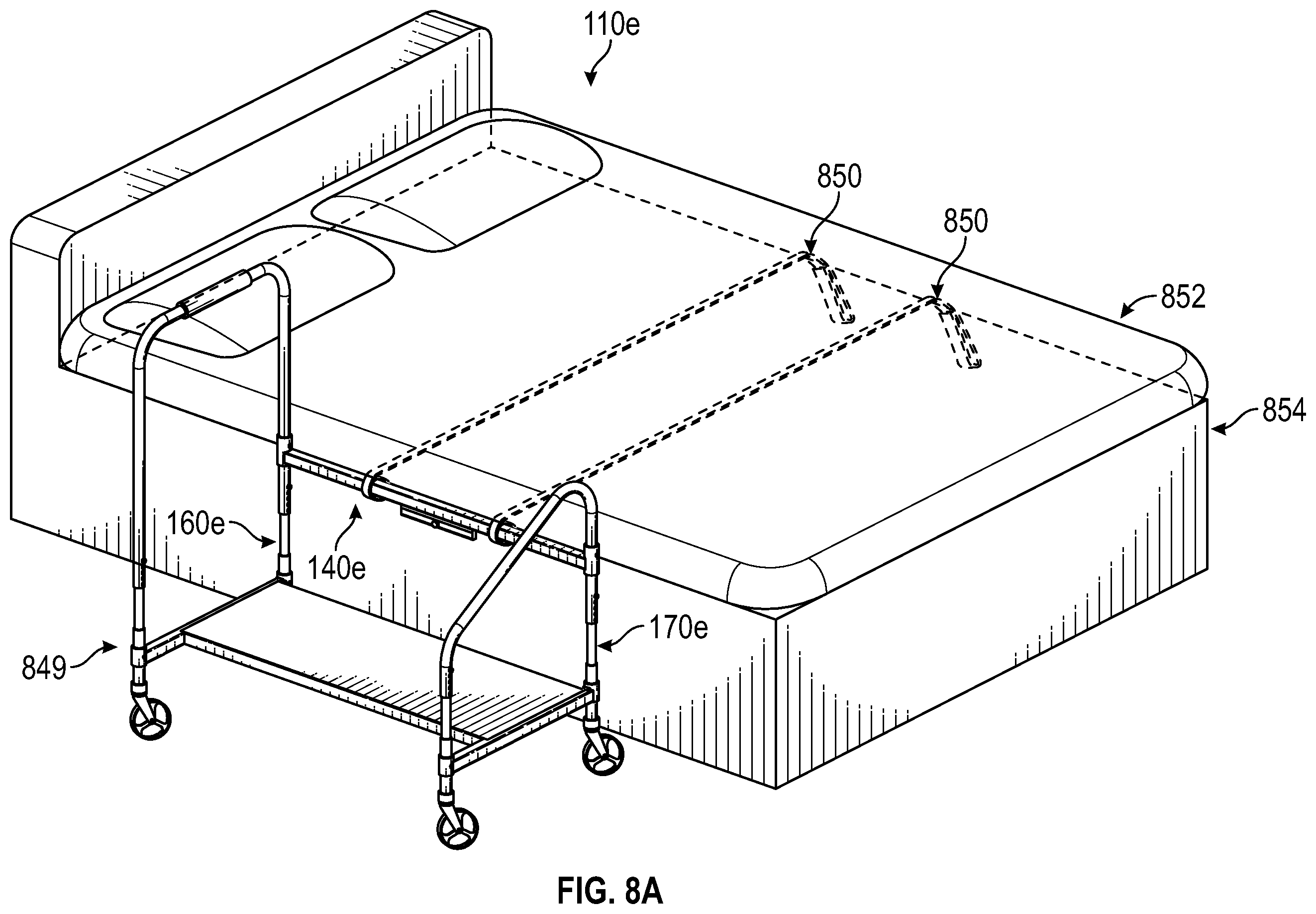 Patent US12396908 Figure 9 – Step stool and method of use