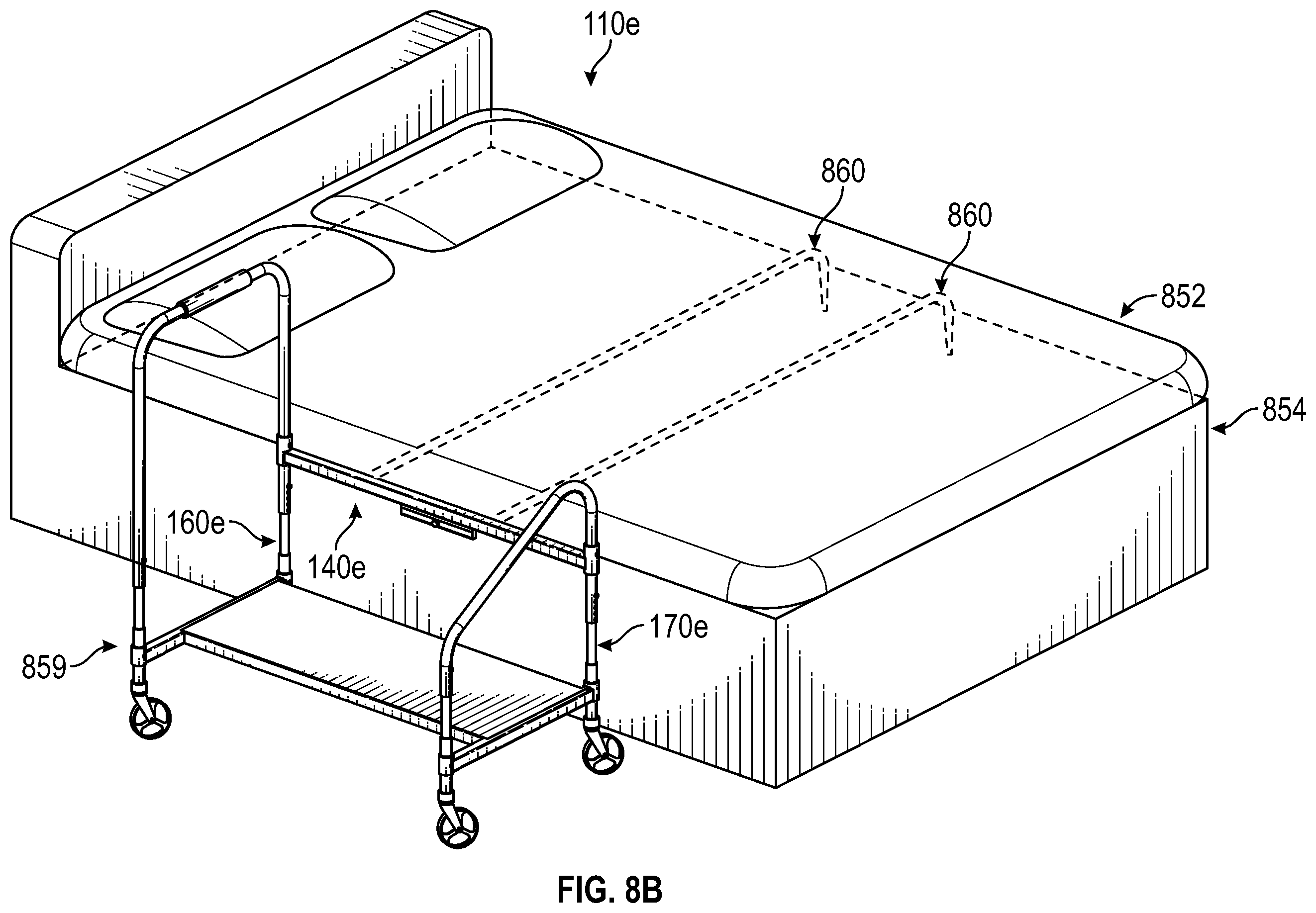 Patent US12396908 Figure 10 – Step stool and method of use