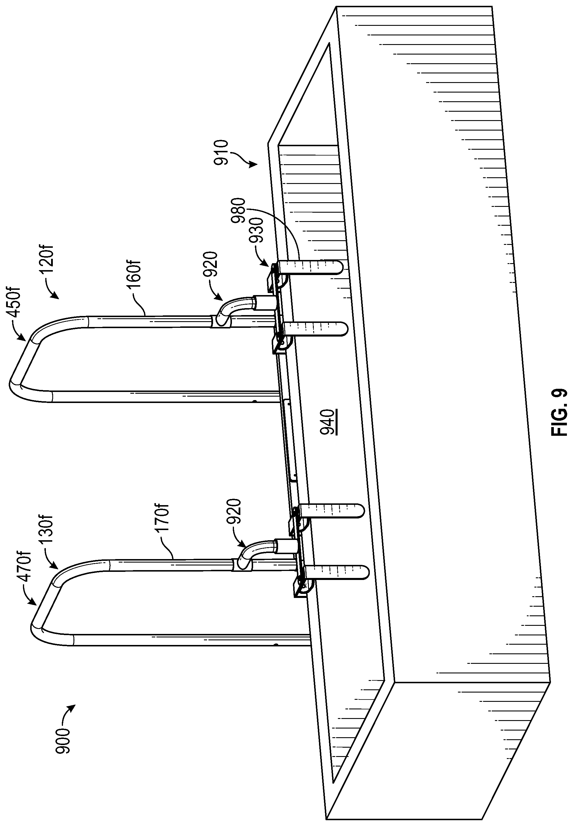 Patent US12396908 Figure 13 – Step stool and method of use