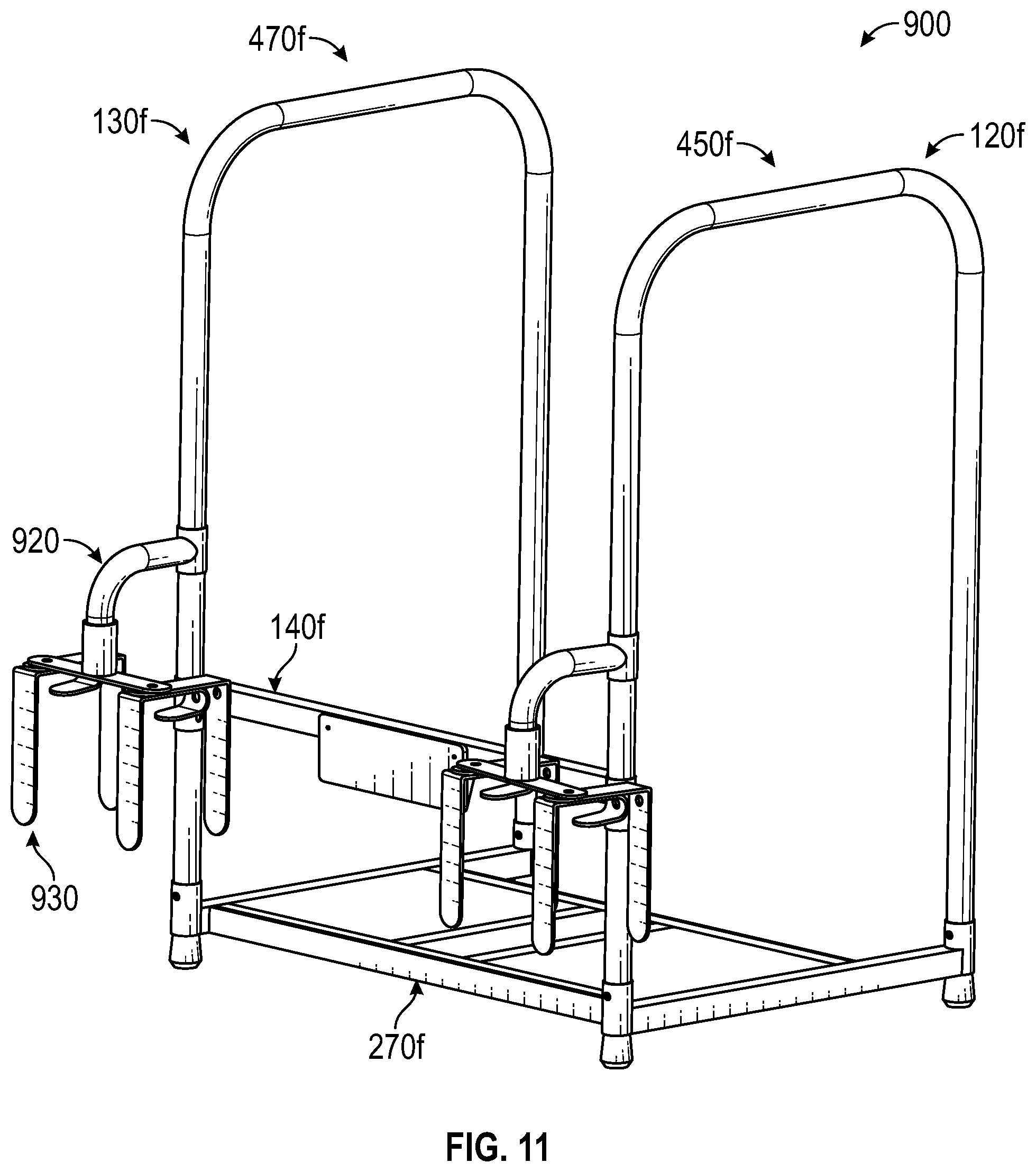 Patent US12396908 Figure 15 – Step stool and method of use