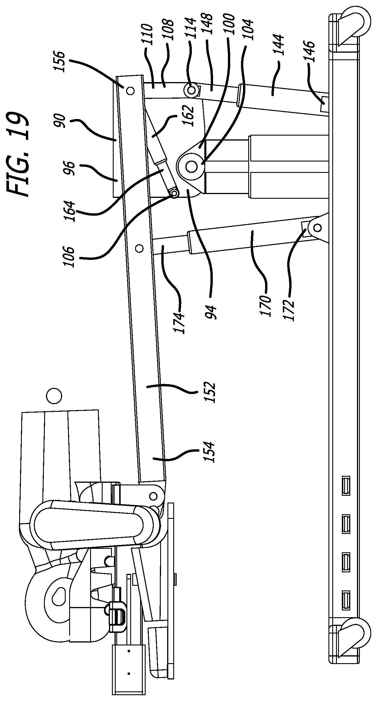 Patent US12396909 Figure 19 – Surgical platform system