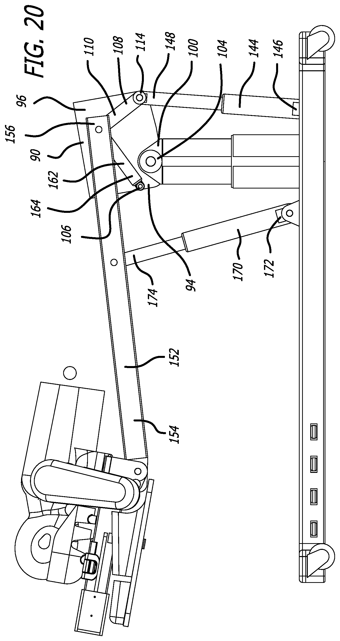 Patent US12396909 Figure 20 – Surgical platform system