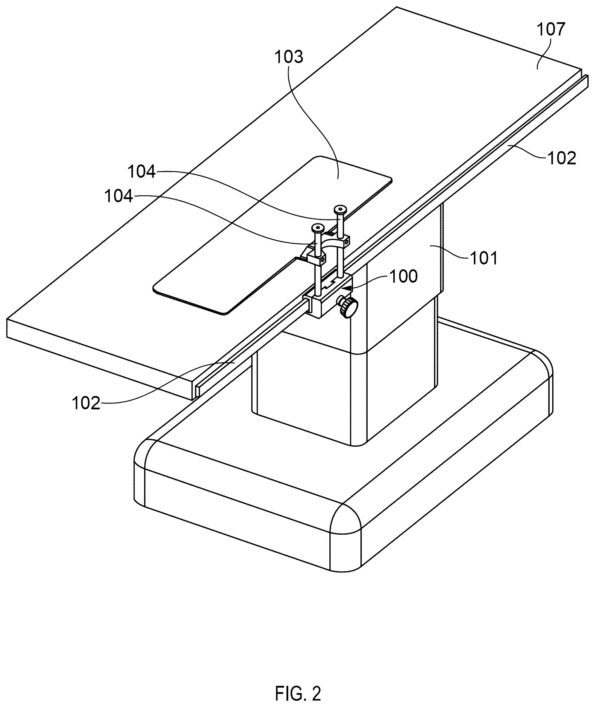 Patent US12396910 Figure 2 – Equalizer clamp assembly, system and method