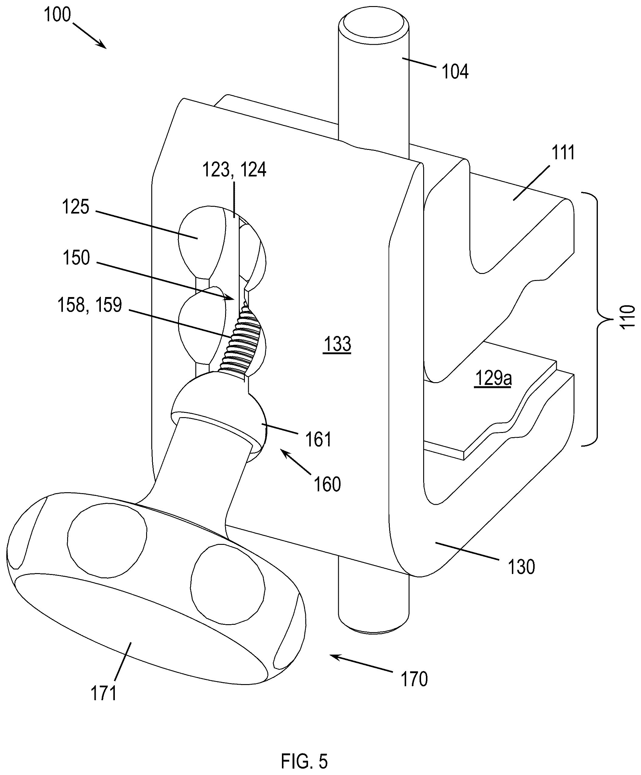 Patent US12396910 Figure 7 – Equalizer clamp assembly, system and method