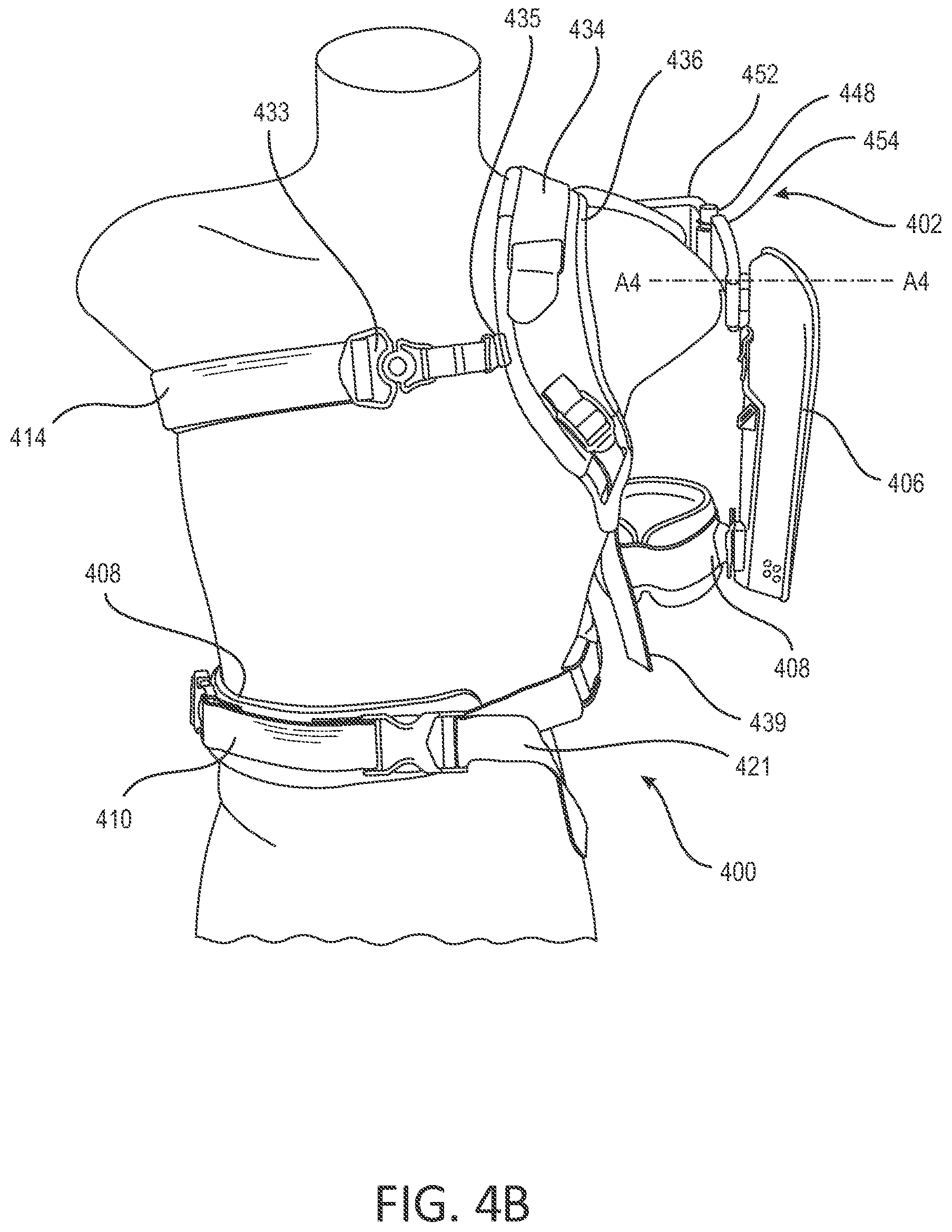 Patent US12396913 Figure 11 – Interface for an exoskeleton