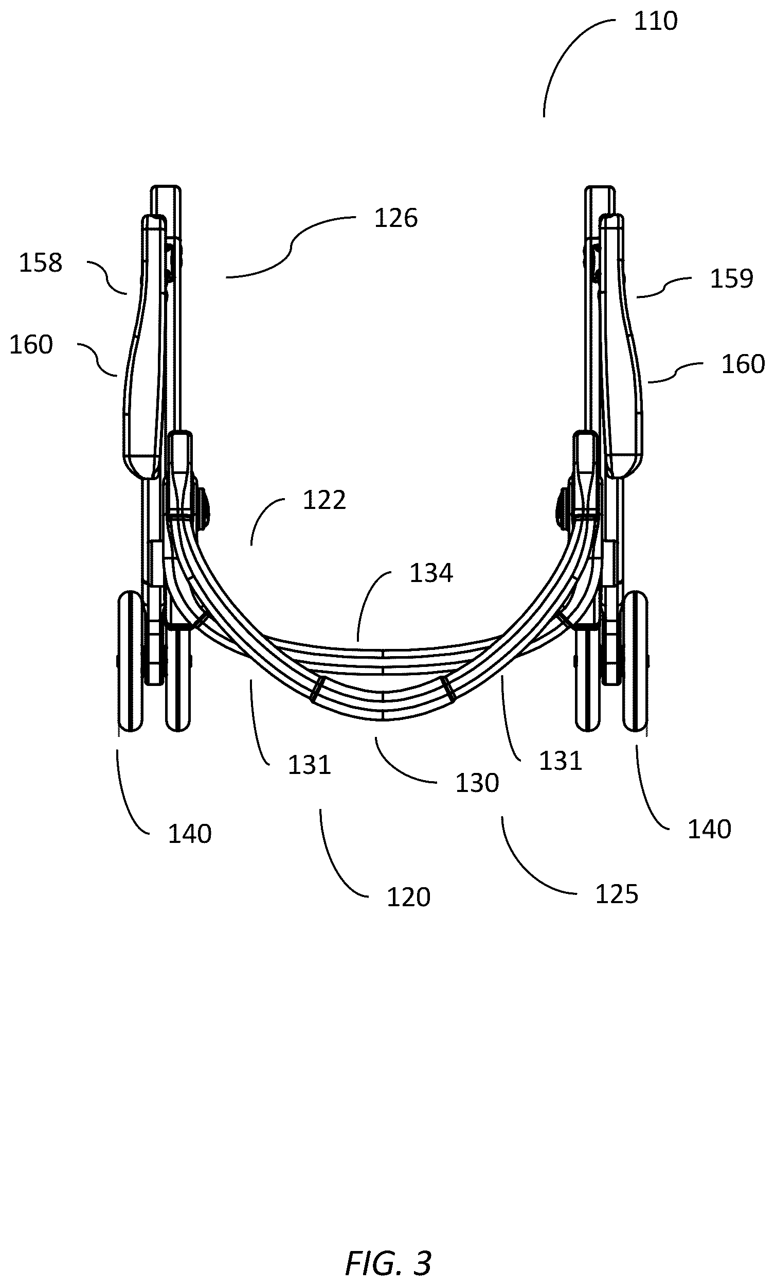 Patent US12396914 Figure 3 – Personal mobility system