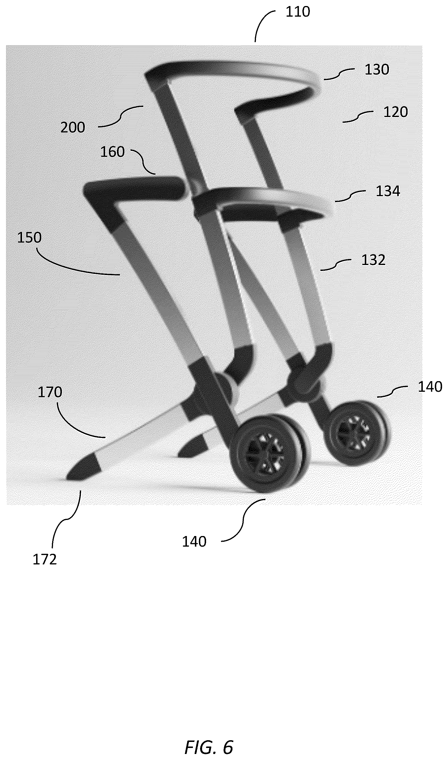 Patent US12396914 Figure 6 – Personal mobility system