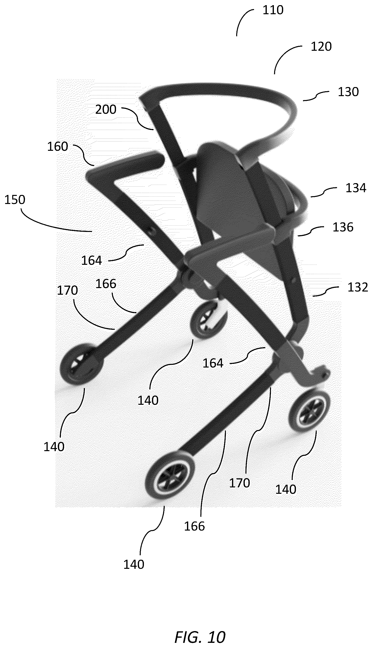 Patent US12396914 Figure 10 – Personal mobility system