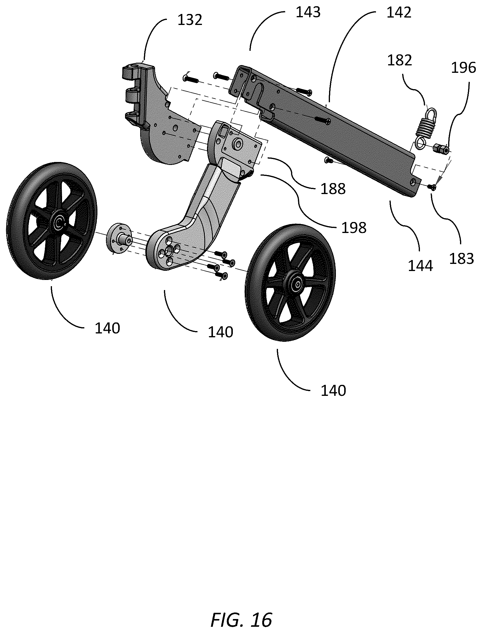 Patent US12396914 Figure 16 – Personal mobility system