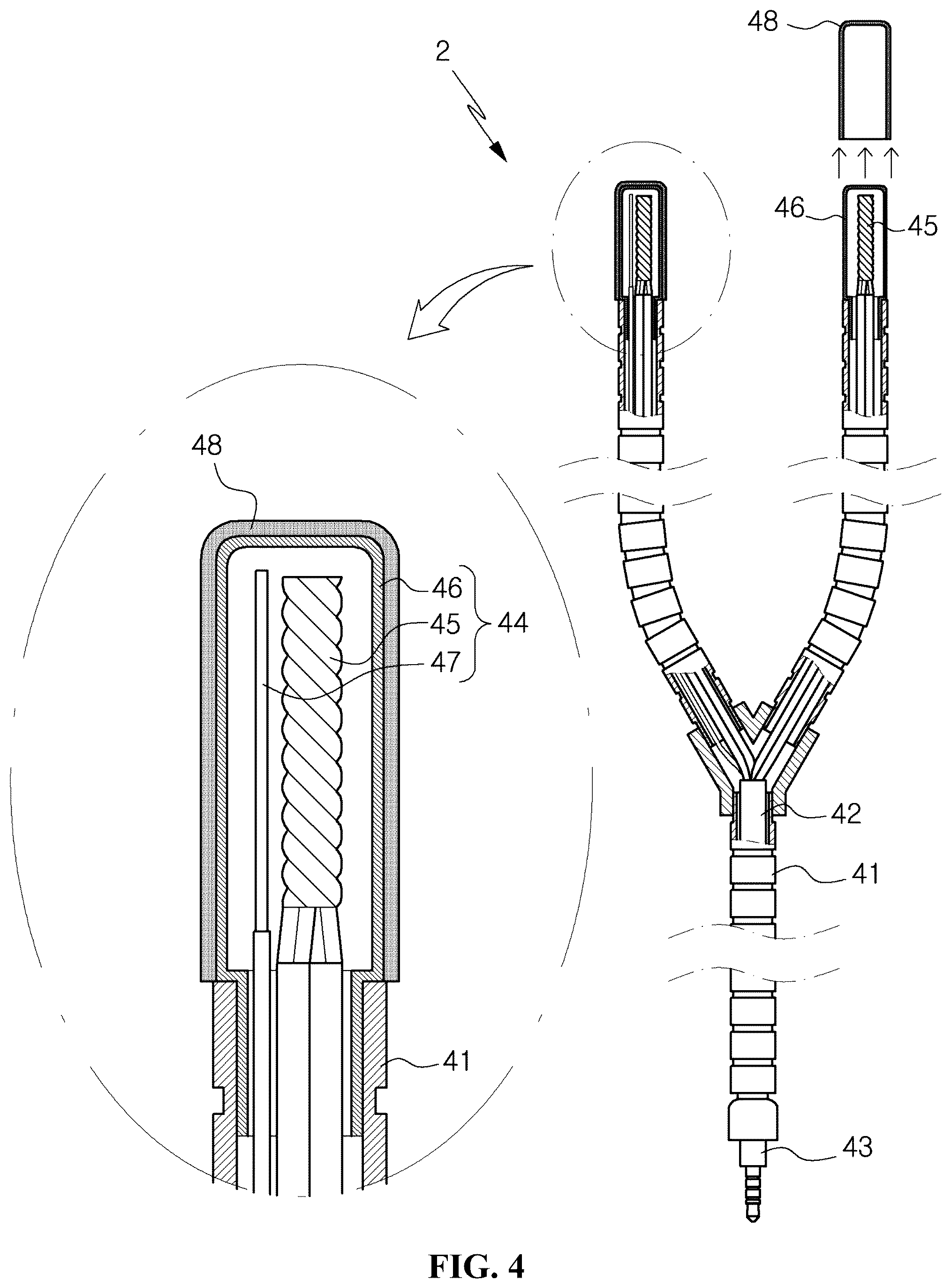 Patent US12396915 Figure 4 – Complex massage machine for eyes and nose