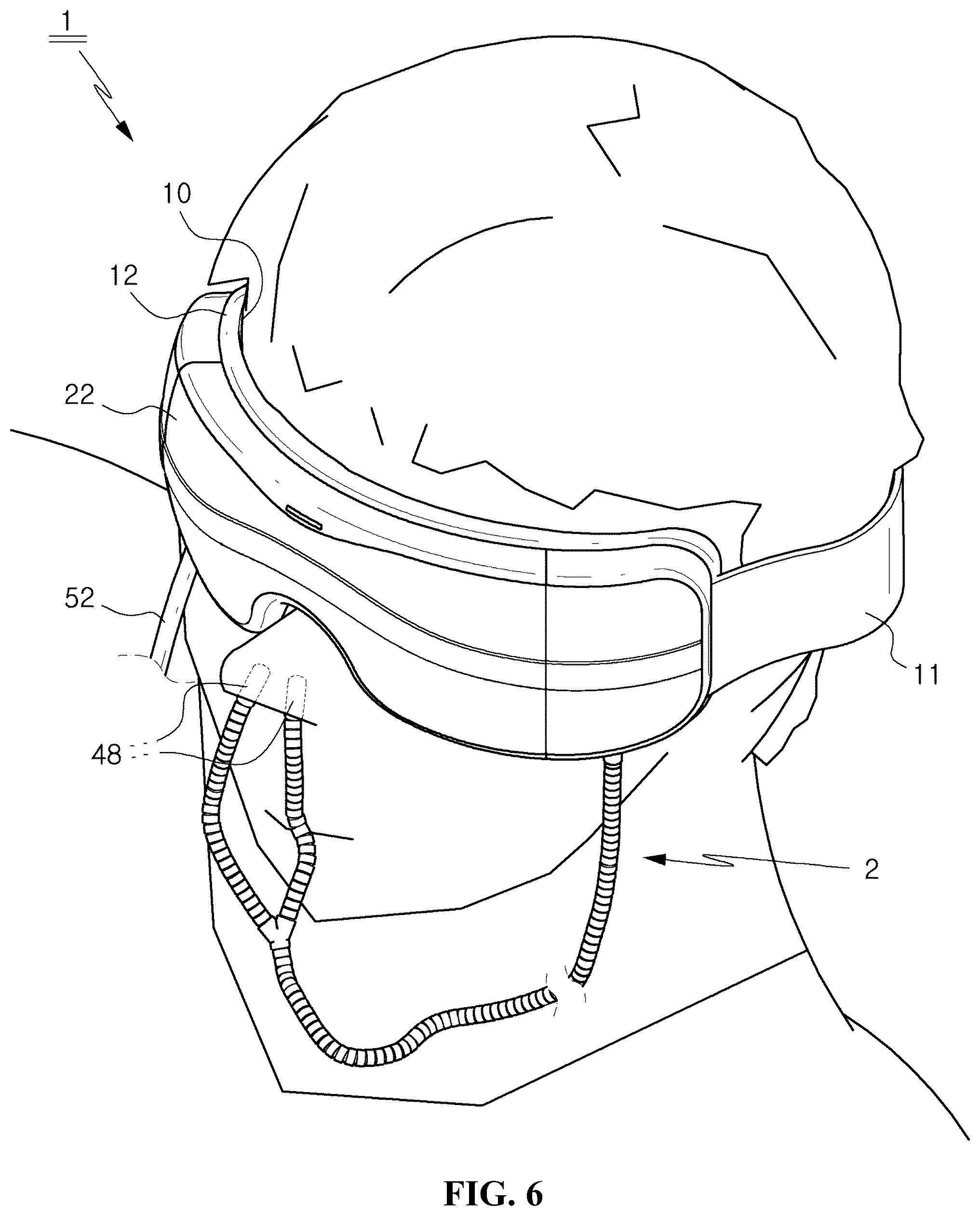 Patent US12396915 Figure 6 – Complex massage machine for eyes and nose