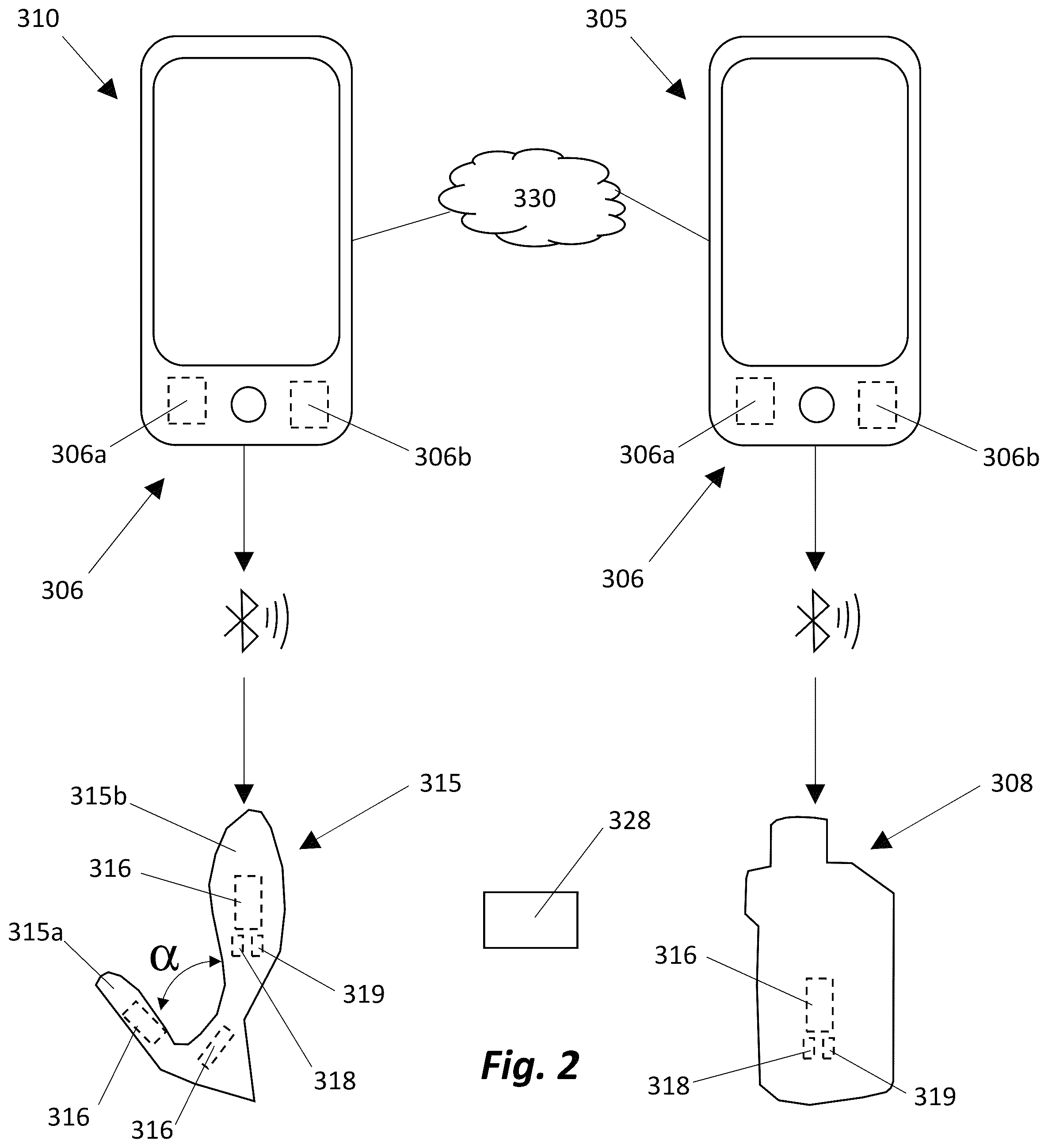 Patent US12396917 Figure 2 – System, apparatus, and method for control of an adult device based on user actions
