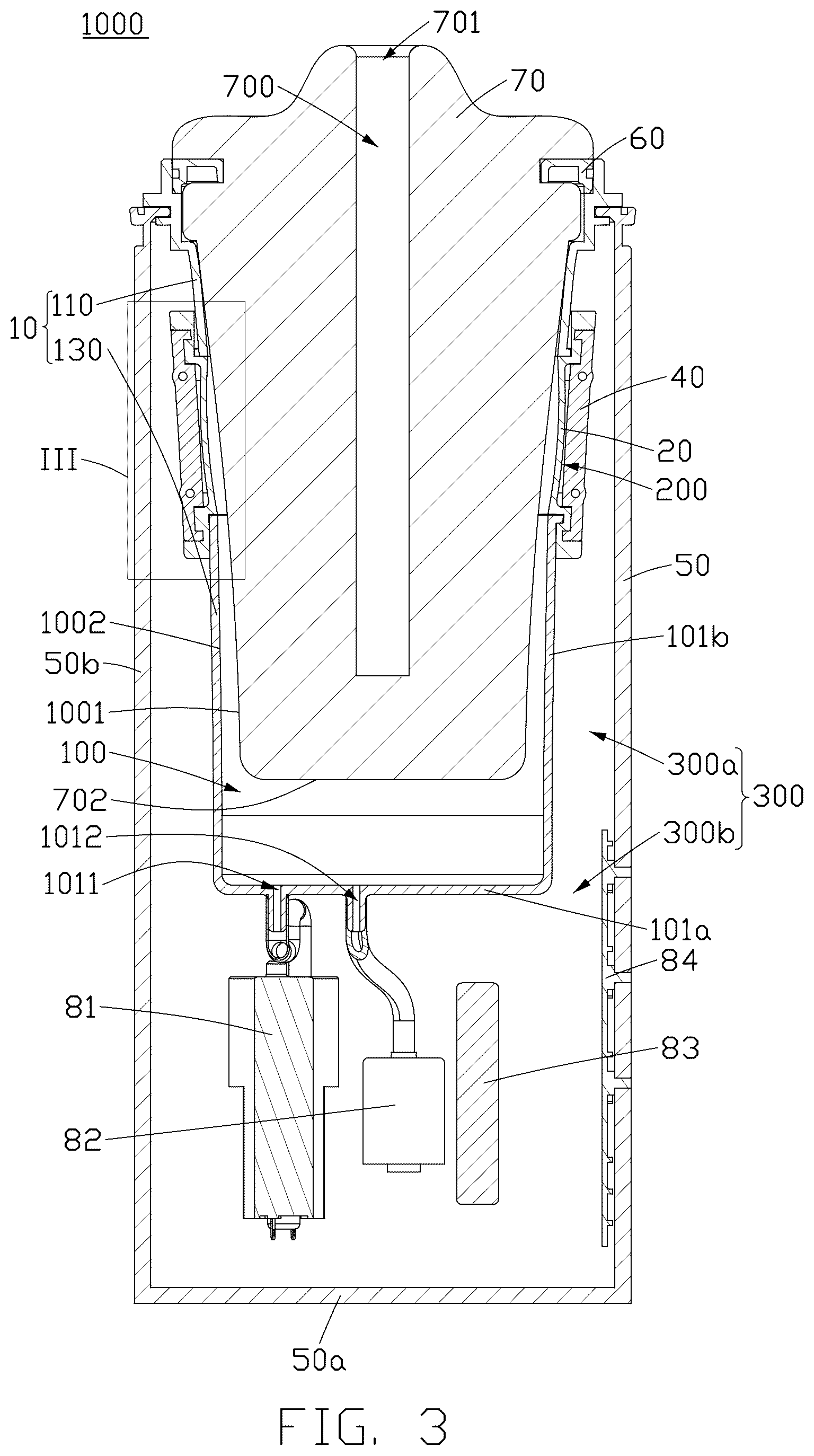 Patent US12396918 Figure 3 – Negative pressure masturbator cup
