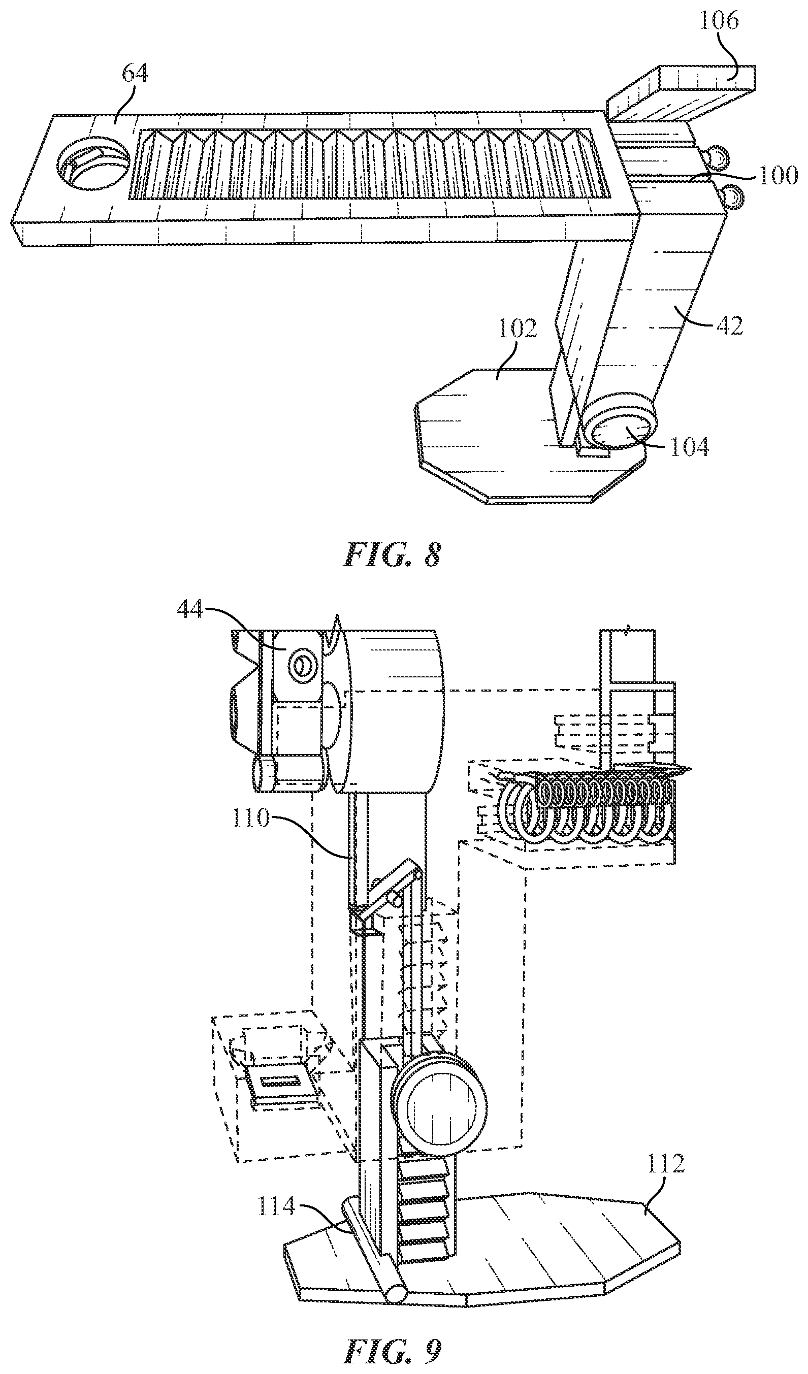 Patent US12396921 Figure 4 – Human stepping powered mechanical cardio-pulmonary resuscitation compression aid
