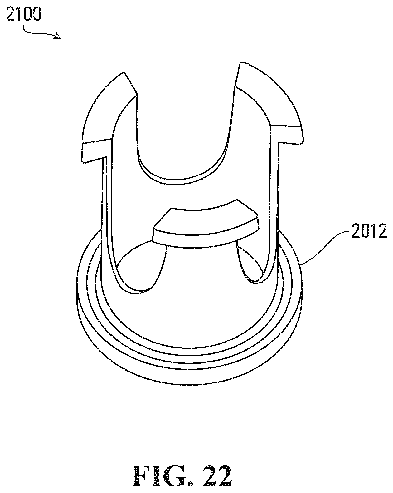 Patent US12396924 Figure 16 – Adapter for use in a planetary mixer