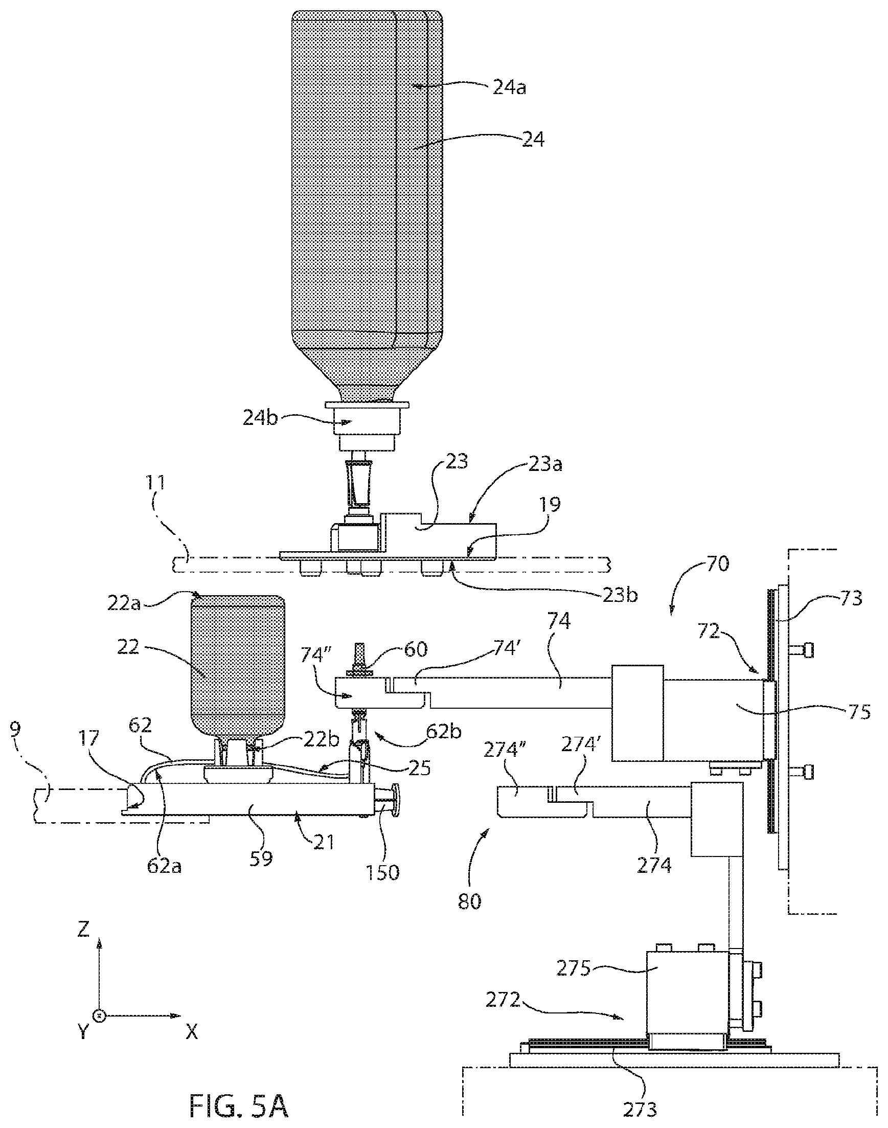 Patent US12396926 Figure 5 – Fluidic group and related apparatus for drug preparation