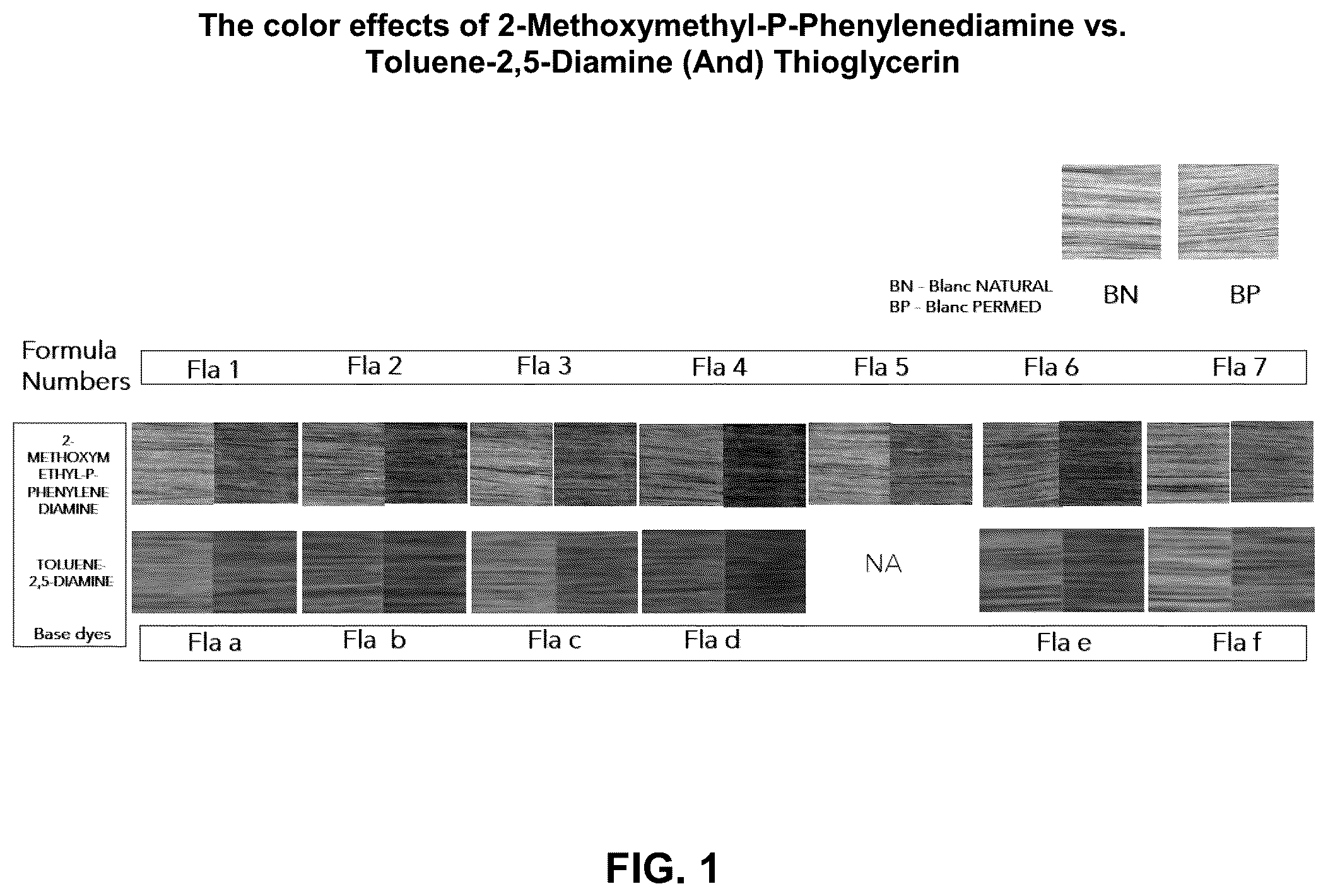 Patent US12396938 — Compositions and methods for coloring hair — Figure 1
