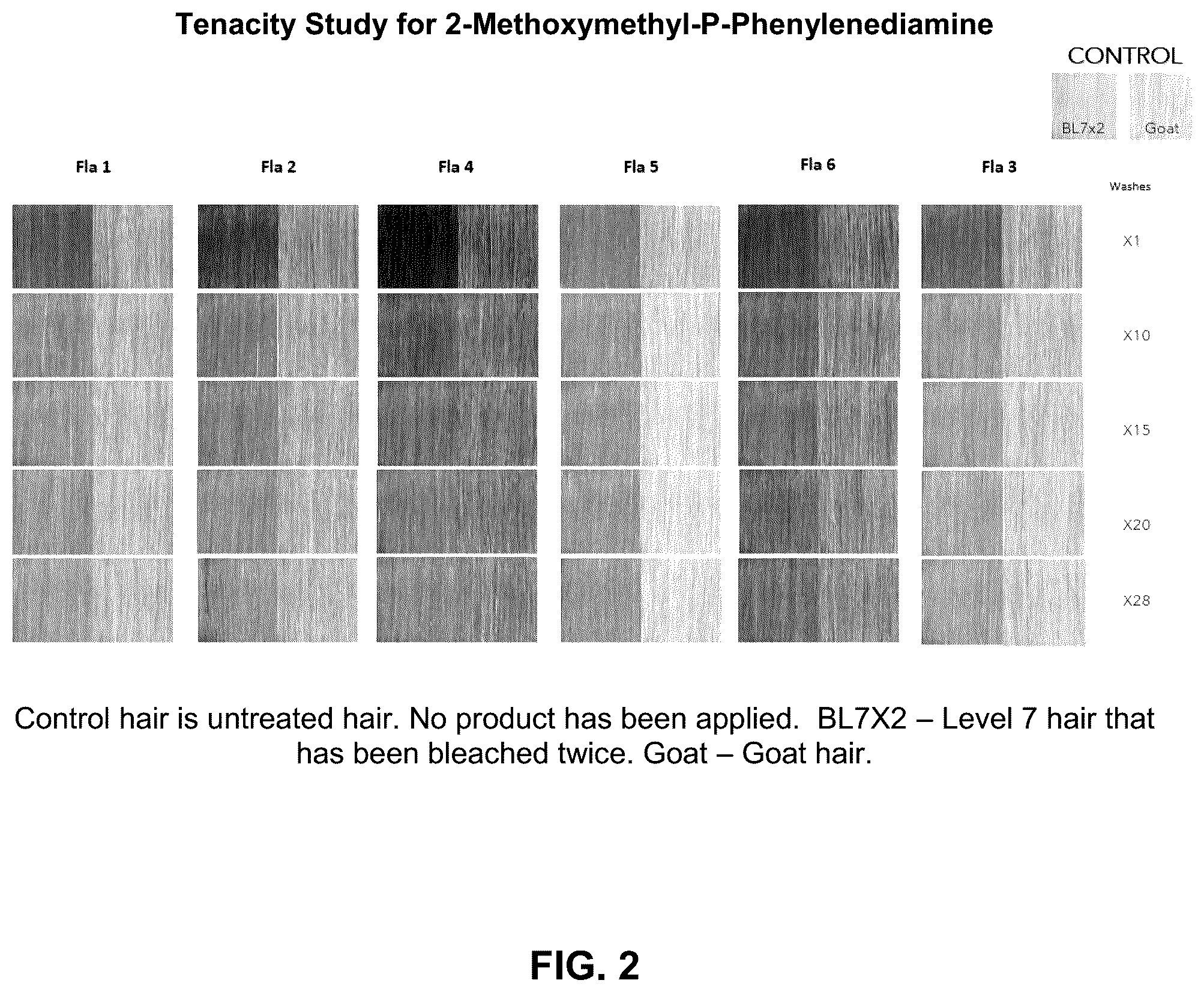 Patent US12396938 Figure 2 – Compositions and methods for coloring hair