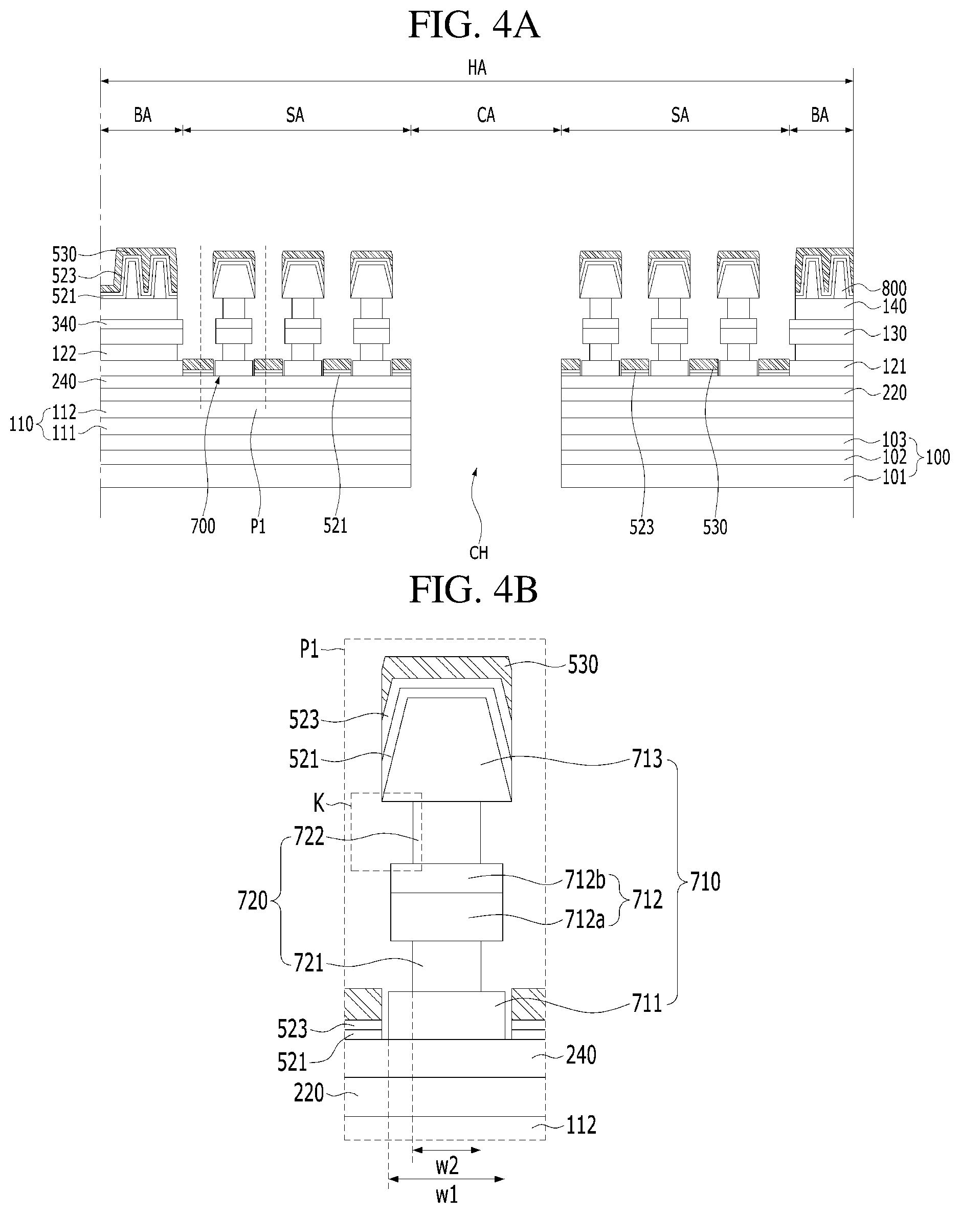 Patent US12401001 Figure 4 – Display apparatus having a substrate hole