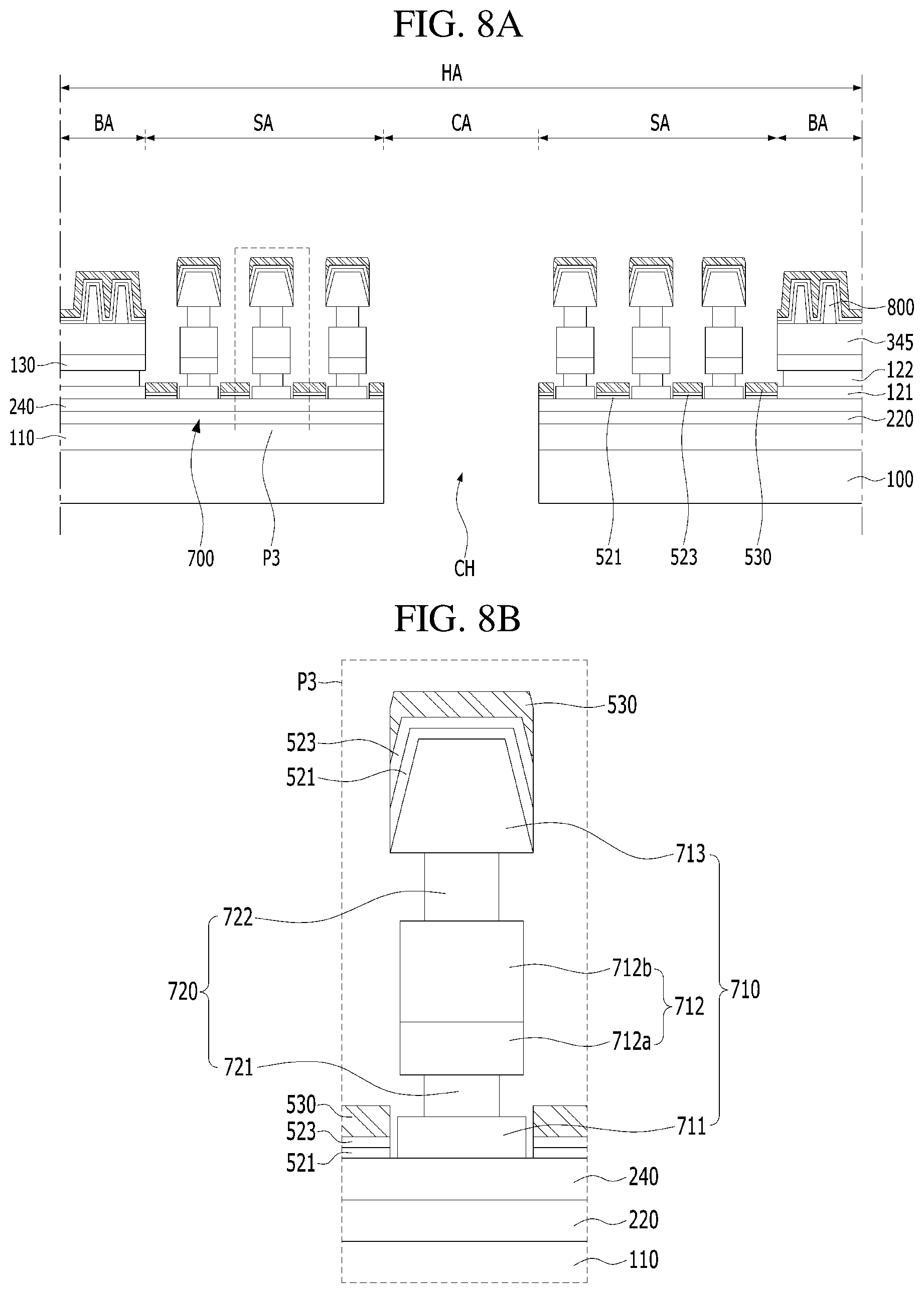 Patent US12401001 Figure 7 – Display apparatus having a substrate hole
