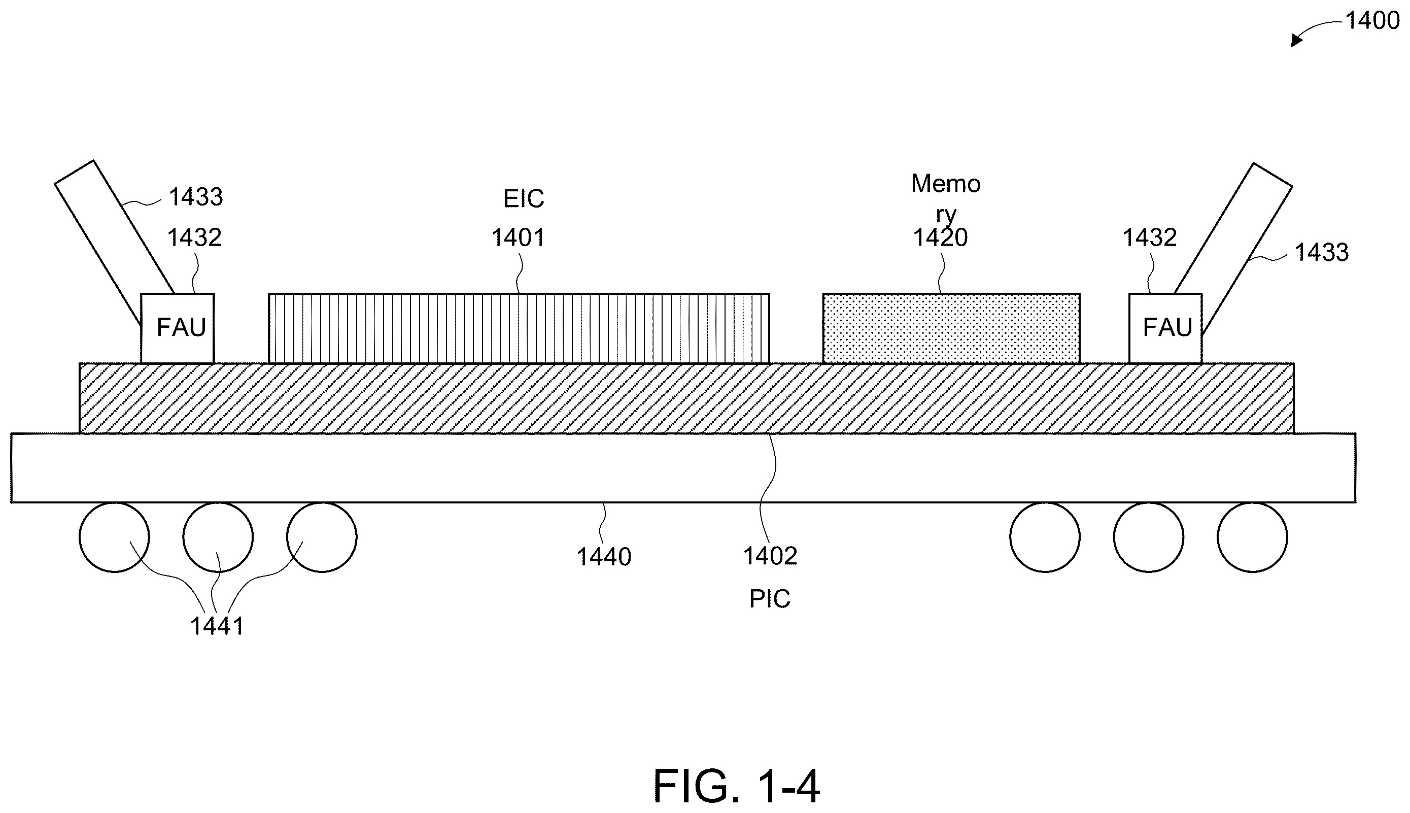 Patent US12401006 Figure 4 – Electrical interconnects for packages containing photonic integrated circuits