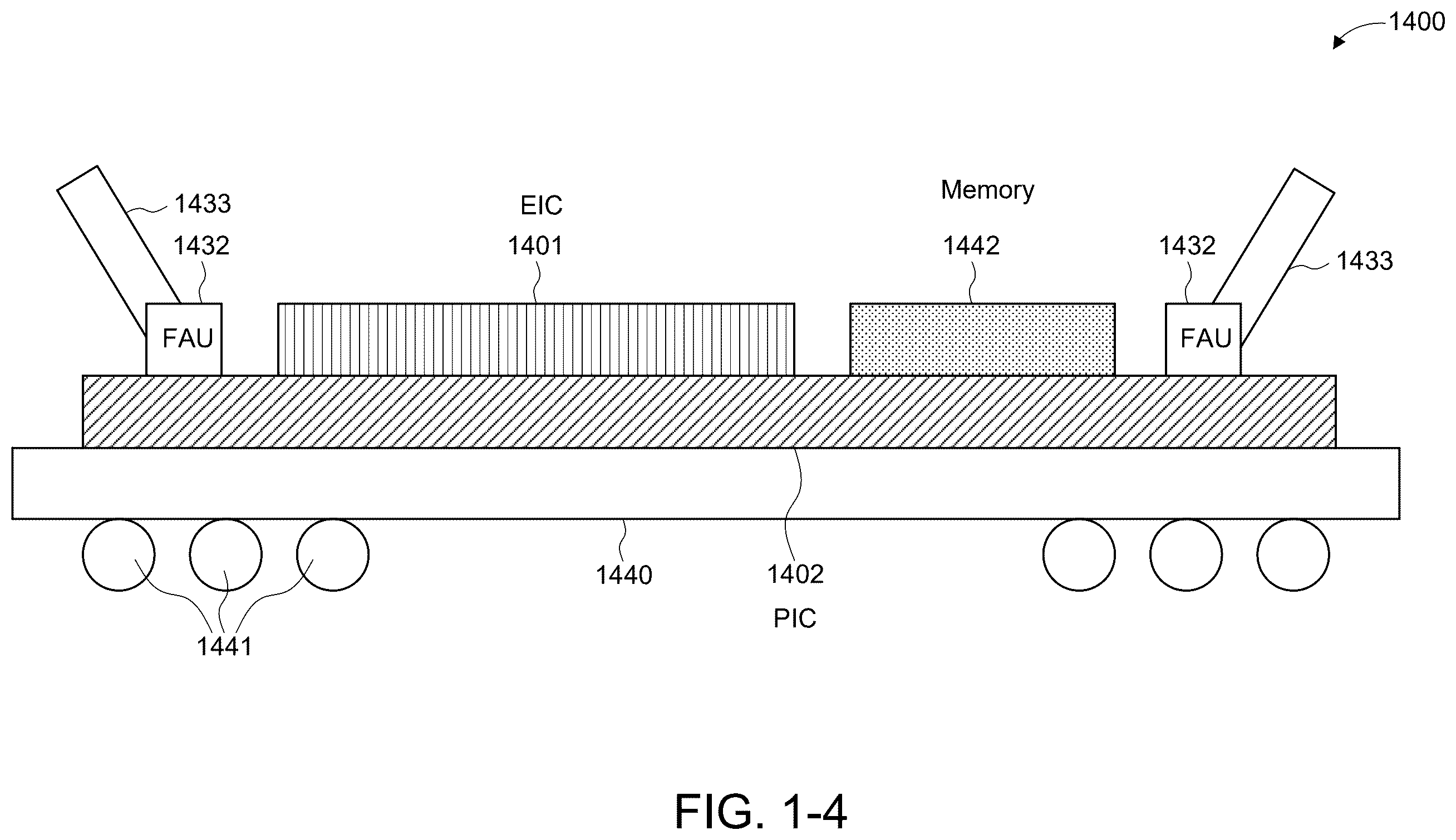 Patent US12401008 Figure 4 – Electrical interconnects for packages containing photonic integrated circuits