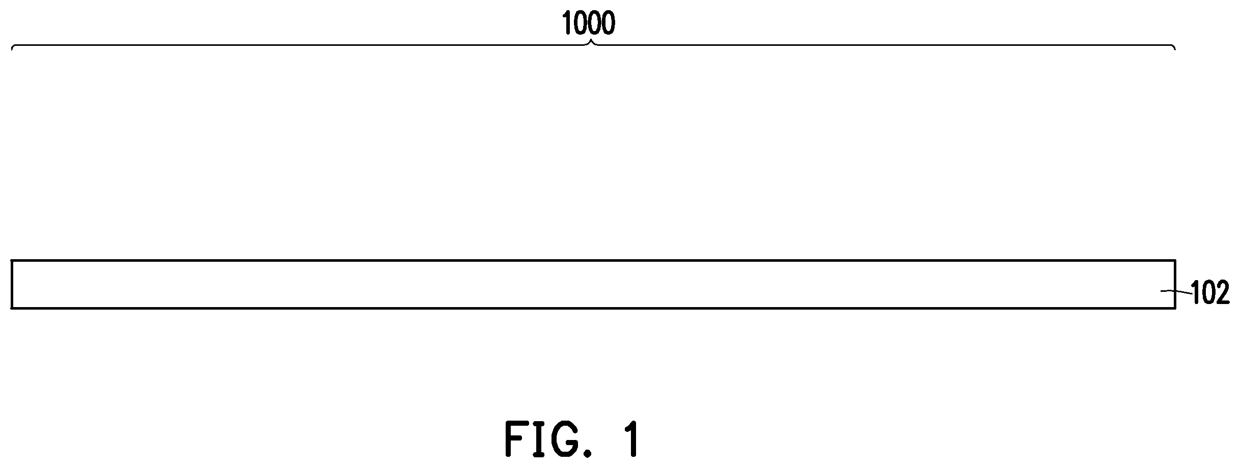 Patent US12401012 — Semiconductor device package and methods of manufacture — Figure 1