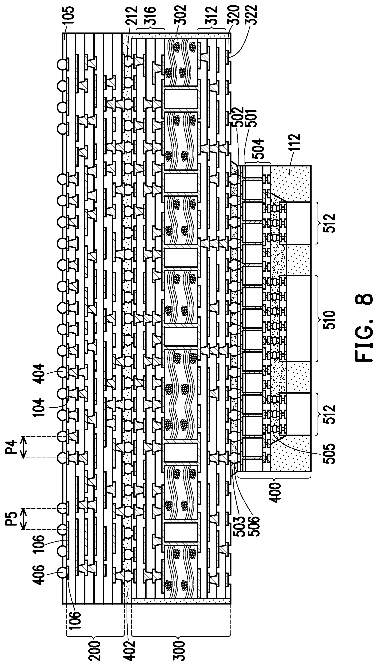 Patent US12401012 Figure 10 – Semiconductor device package and methods of manufacture