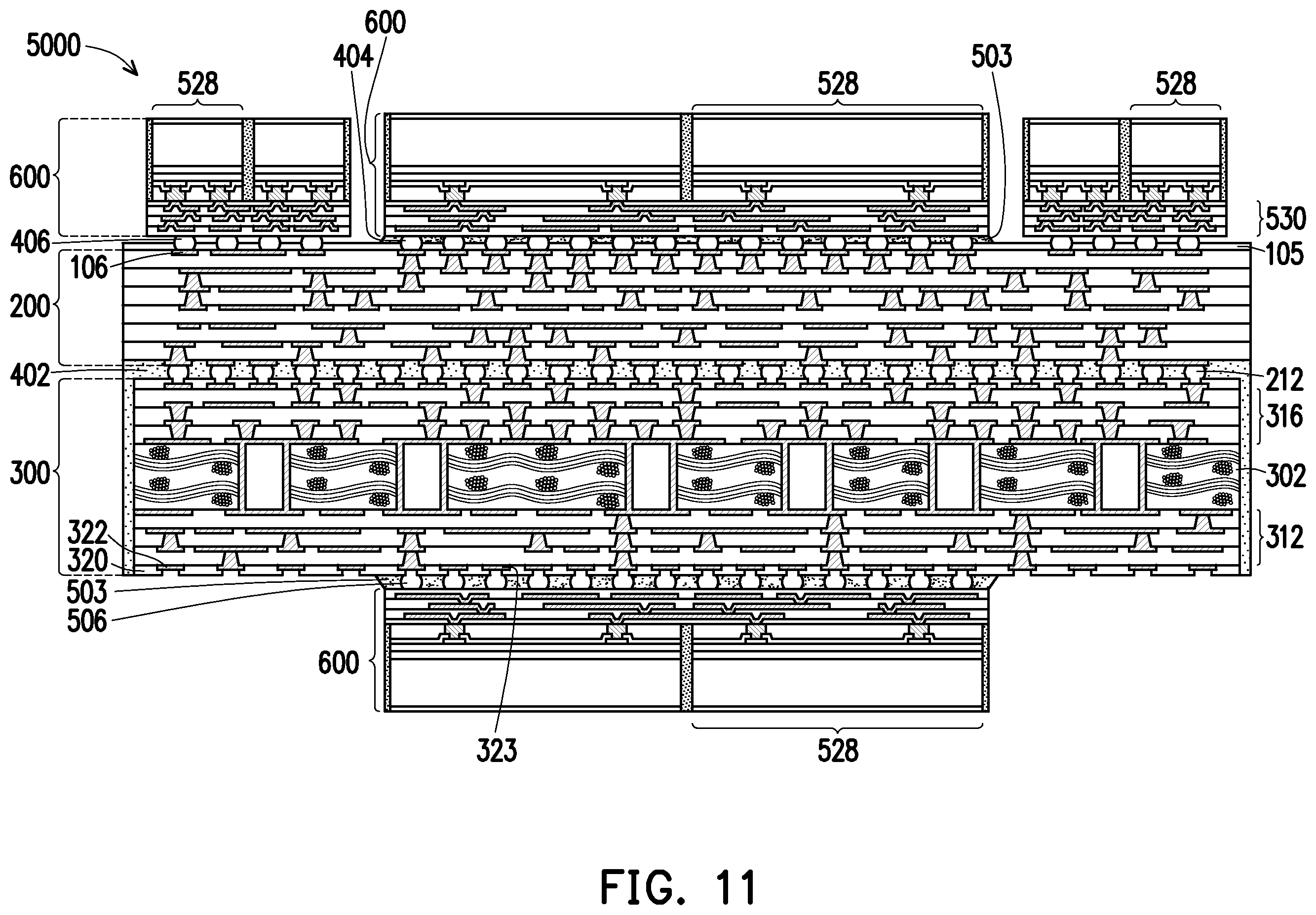 Patent US12401012 Figure 13 – Semiconductor device package and methods of manufacture