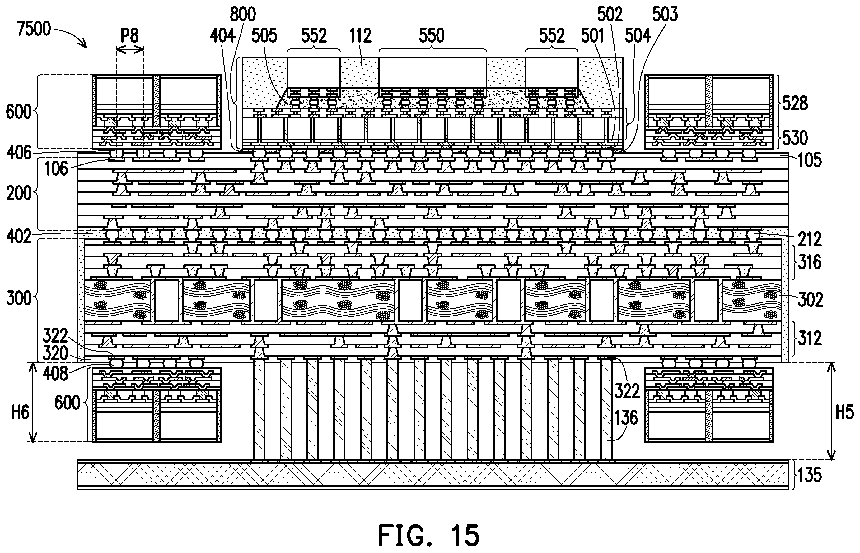 Patent US12401012 Figure 17 – Semiconductor device package and methods of manufacture