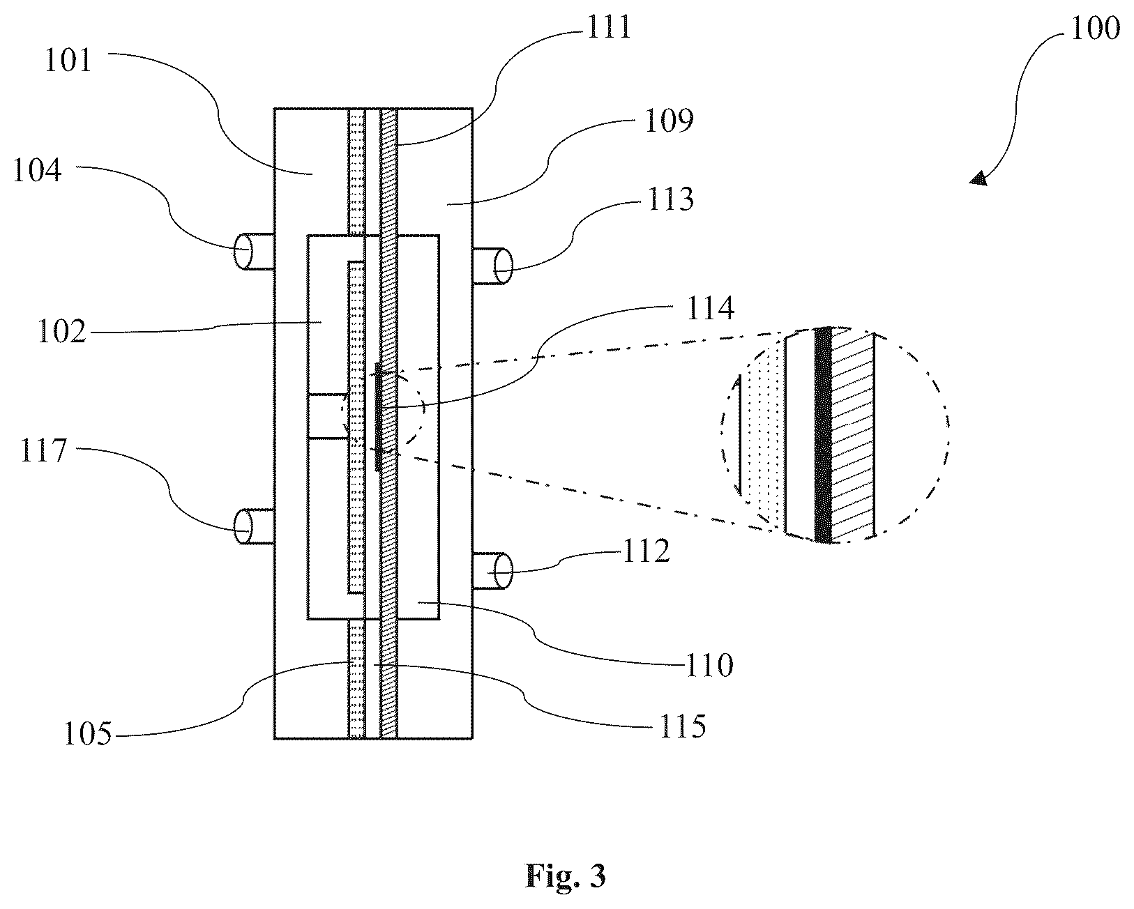 Patent US12401048 Figure 3 – Metal-carbon dioxide (CO 2 ) battery cell