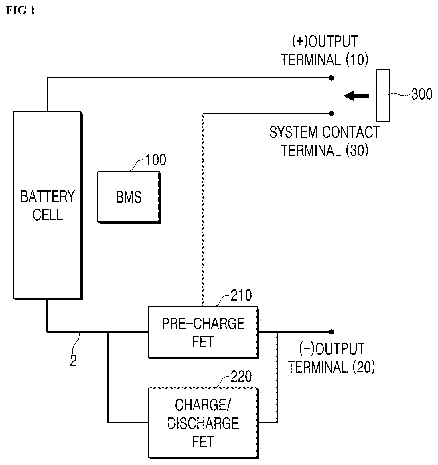 Patent US12401070 — BMS wakeup device and method — Figure 1