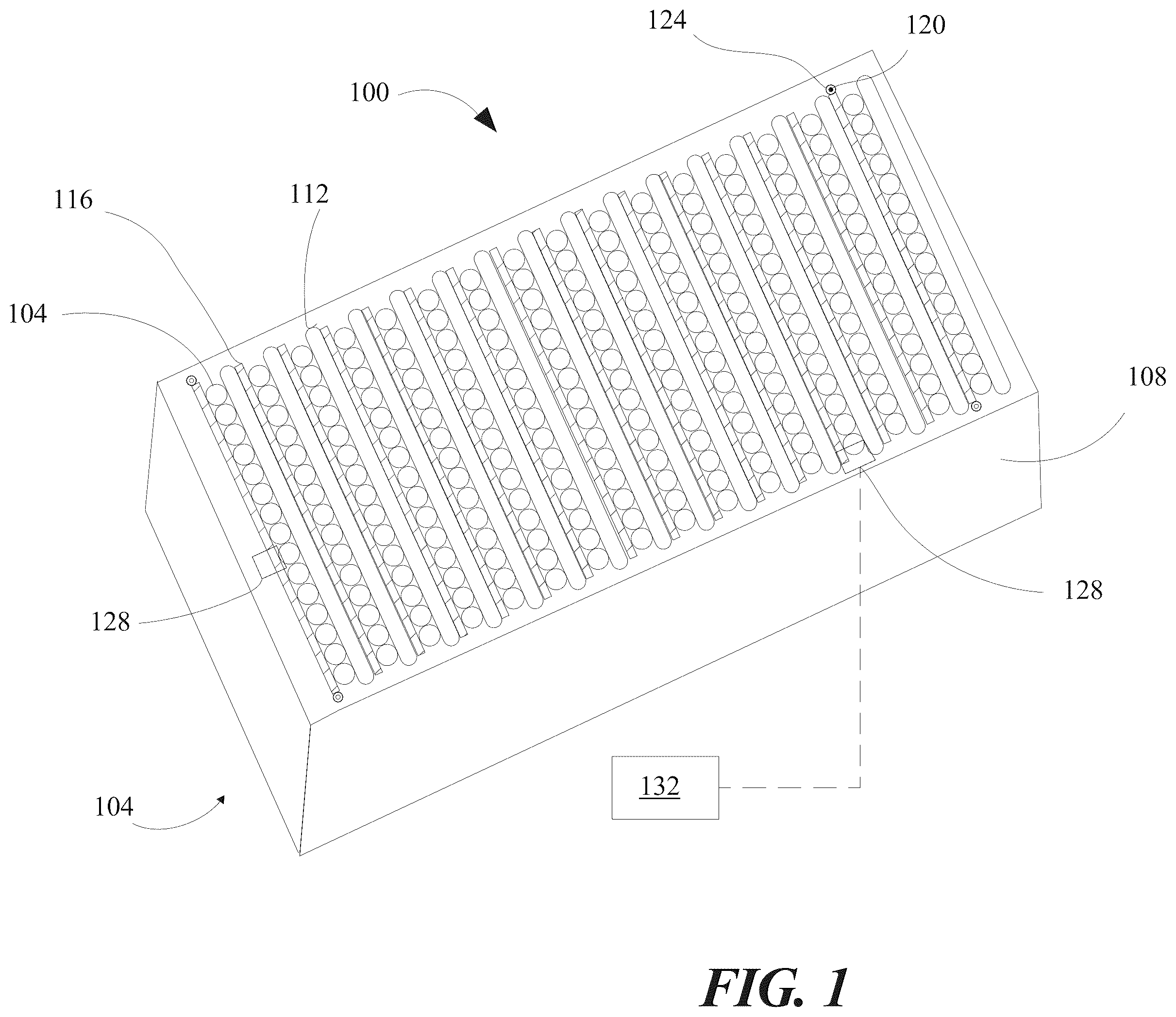 Patent US12401073 Figure 1 – Apparatus and method for fault detection in a battery module