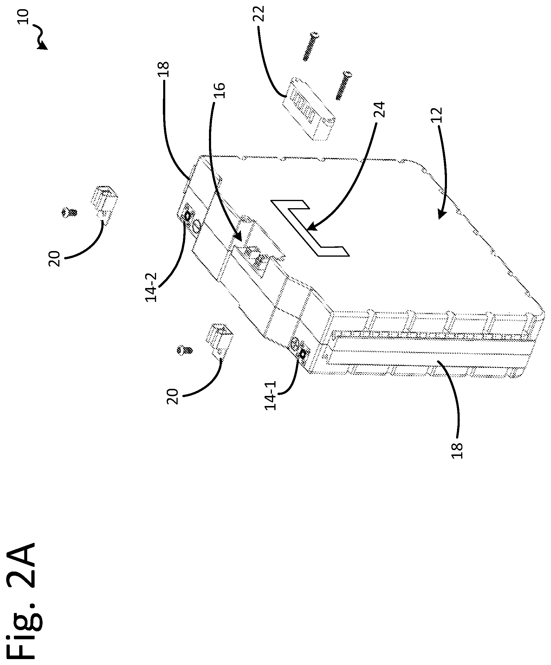 Patent US12401081 Figure 2 – Modular battery system for power equipment