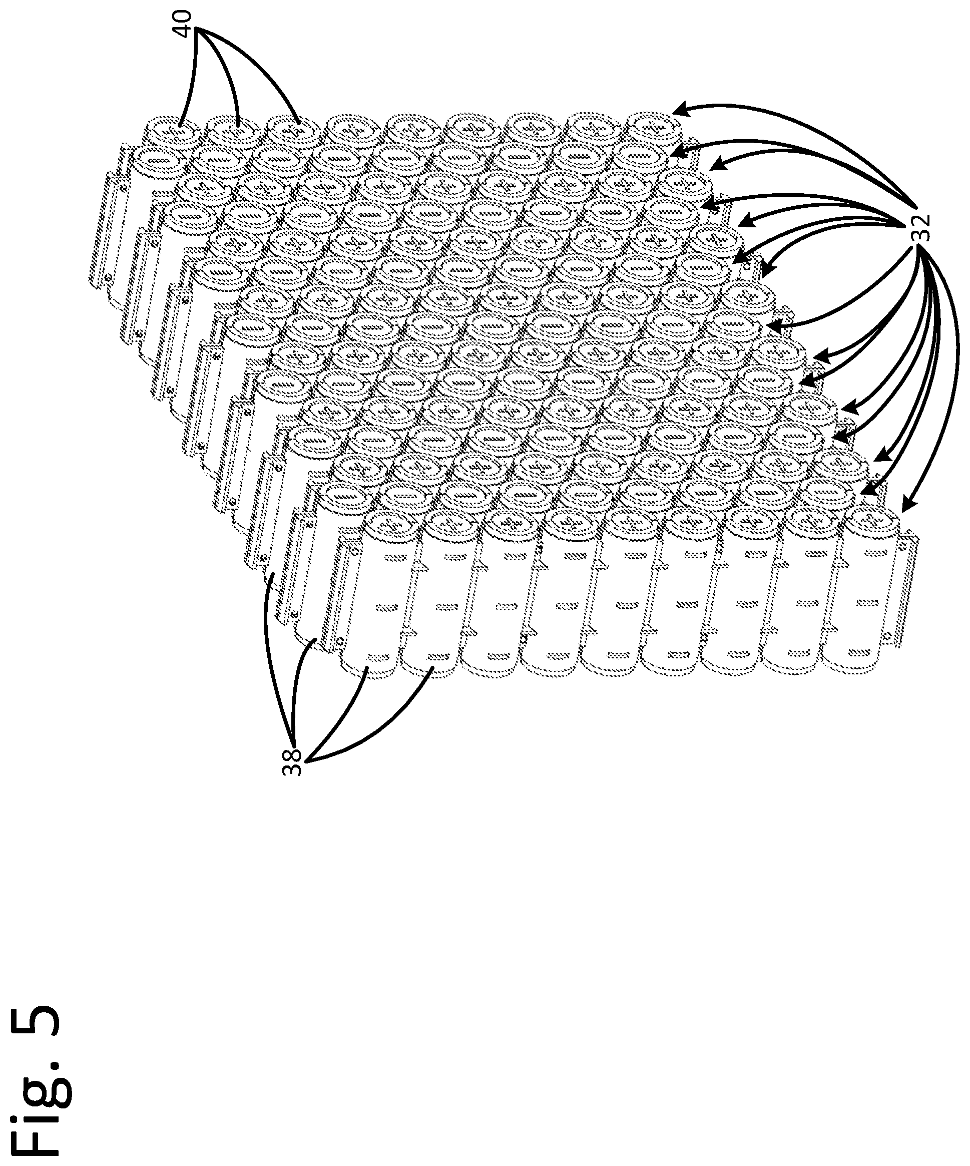 Patent US12401081 Figure 6 – Modular battery system for power equipment