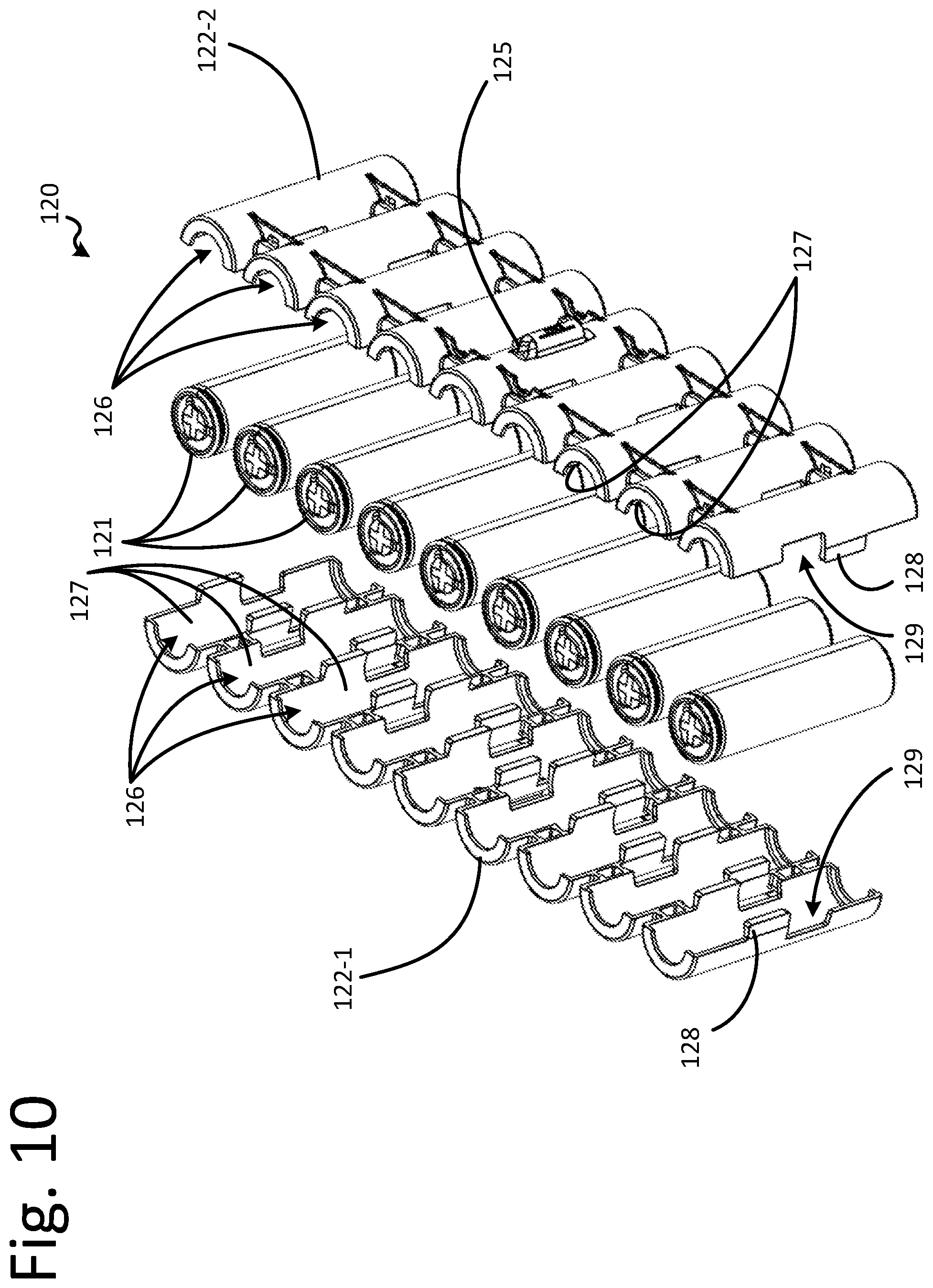 Patent US12401081 Figure 11 – Modular battery system for power equipment