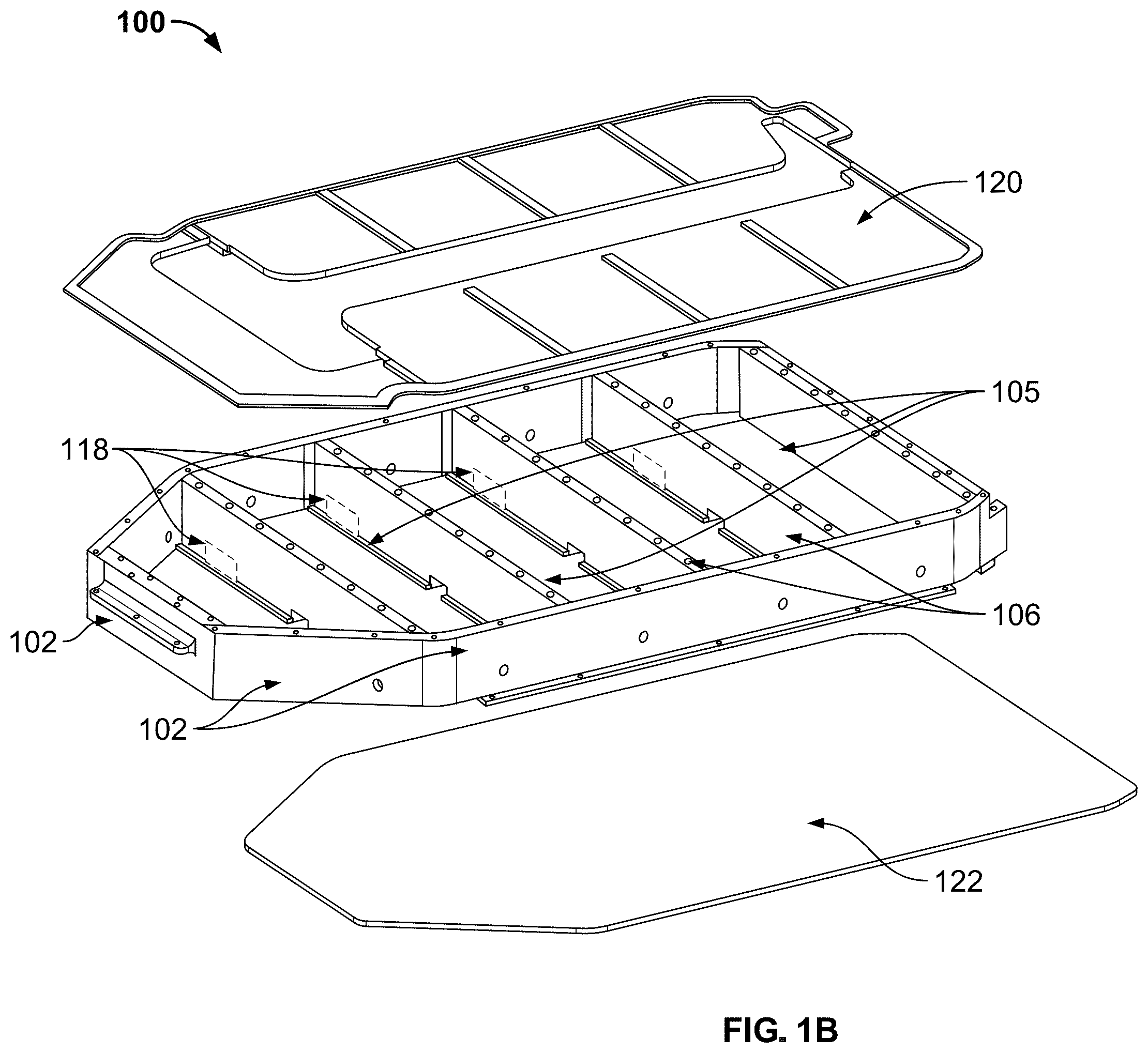 Patent US12401086 Figure 2 – Optimized battery assembly venting