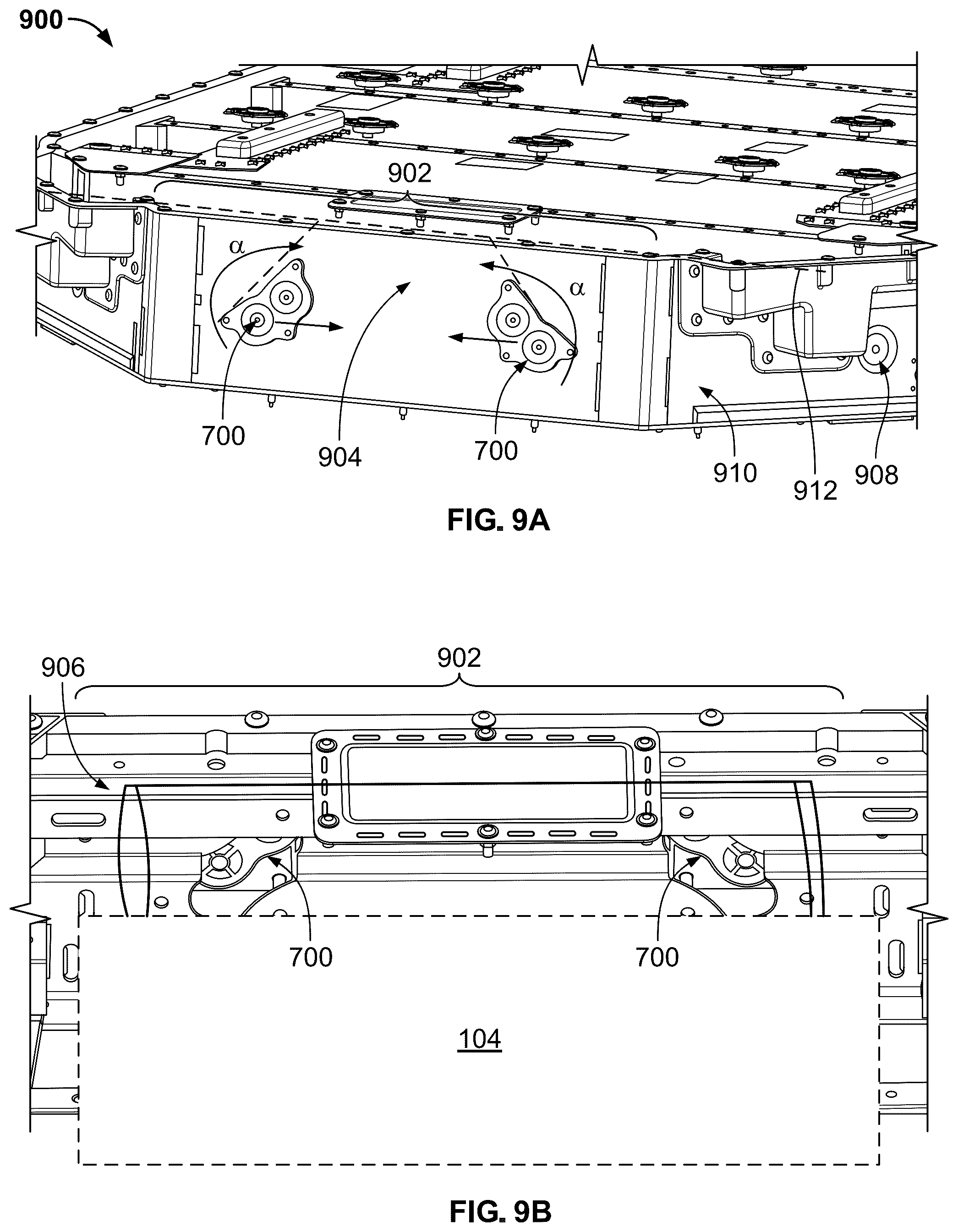 Patent US12401086 Figure 9 – Optimized battery assembly venting