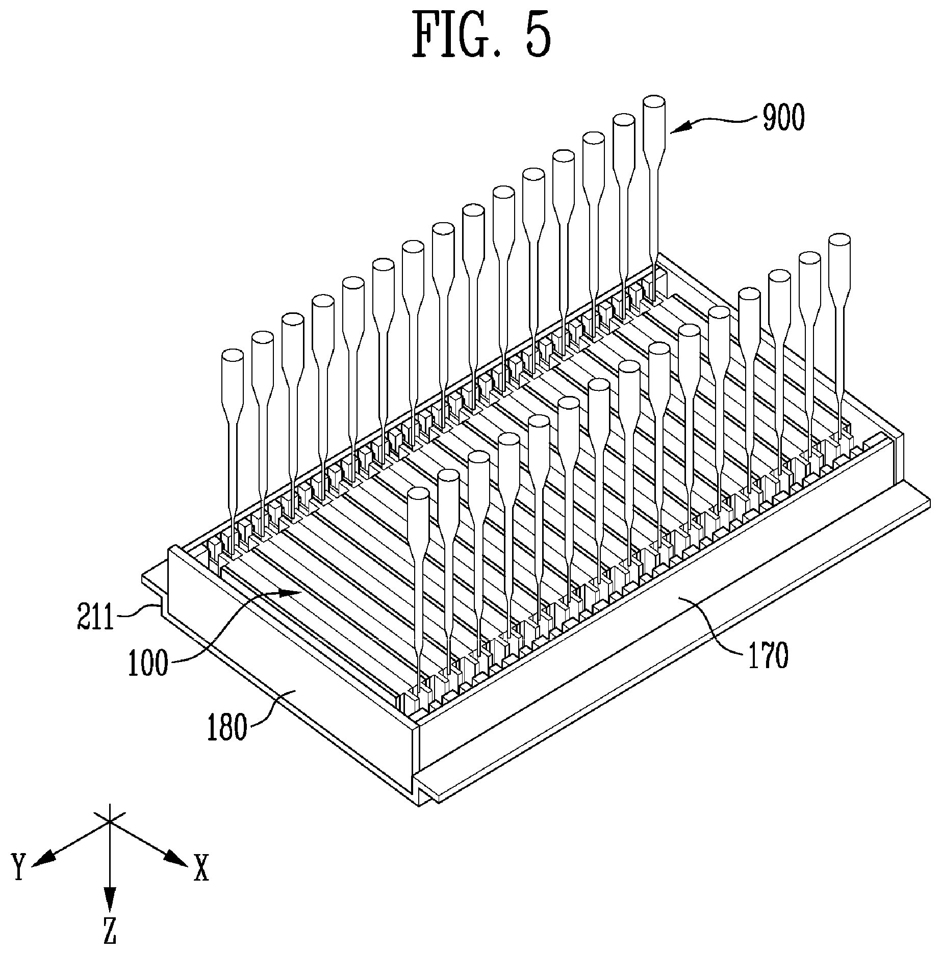 Patent US12401103 Figure 5 – Battery module and assembling method of the same