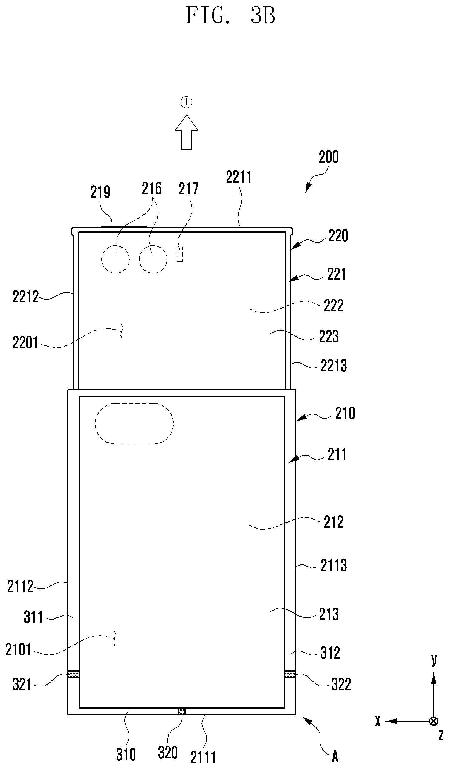 Patent US12401110 Figure 5 – Electronic device comprising antenna