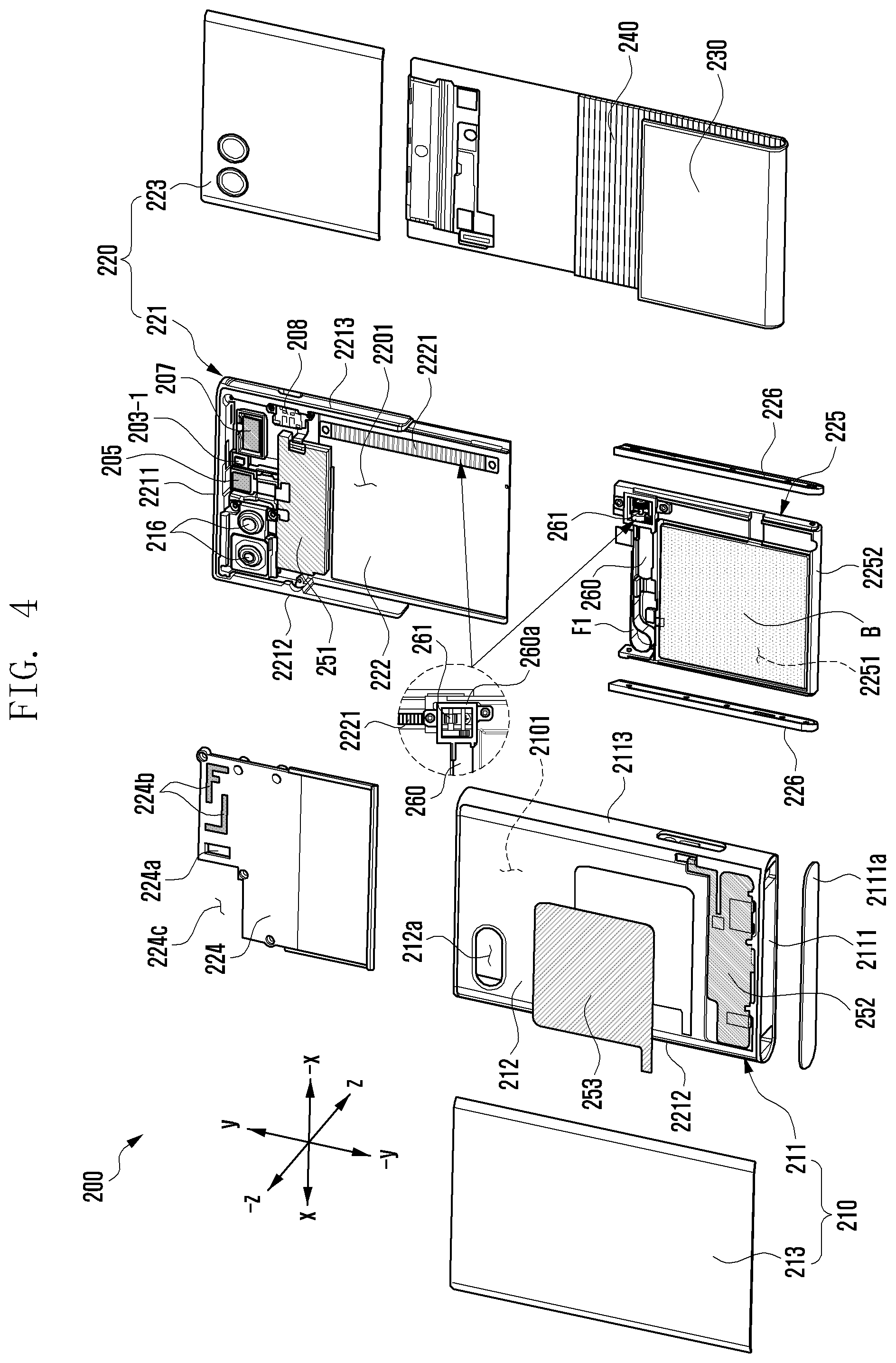 Patent US12401110 Figure 6 – Electronic device comprising antenna