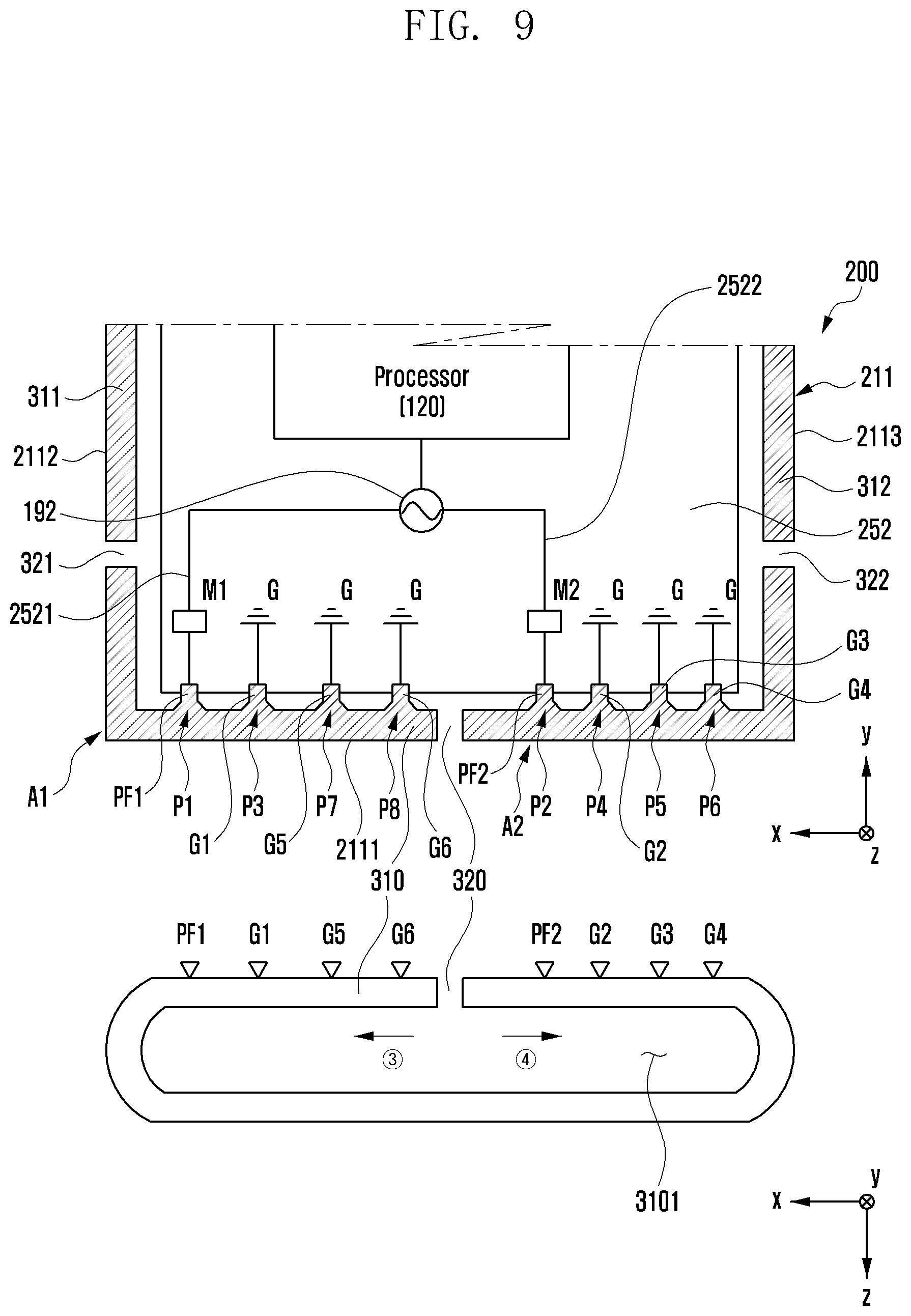 Patent US12401110 Figure 18 – Electronic device comprising antenna
