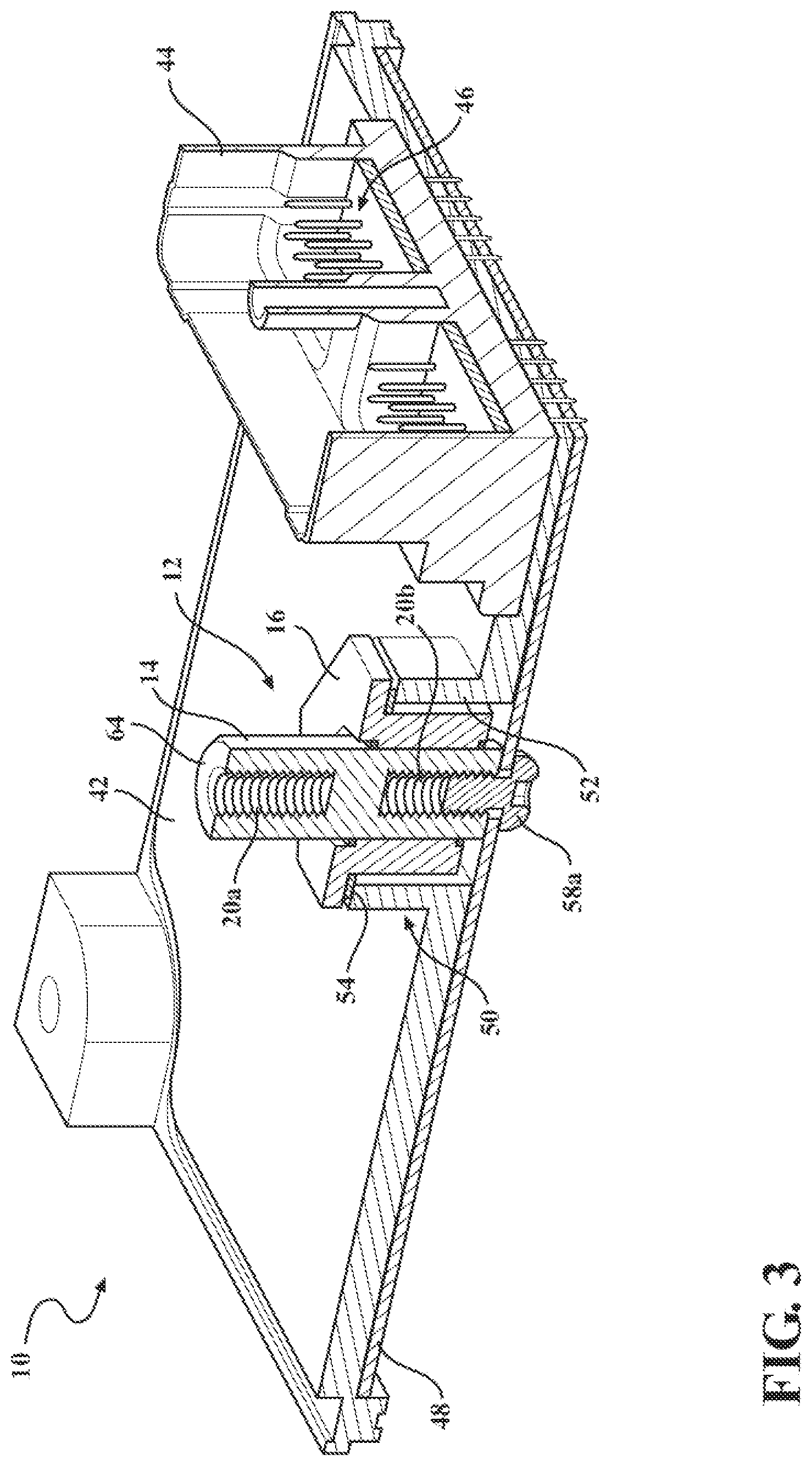 Patent US12401143 Figure 3 – High-current electrical pass through standoff connection for electronic box