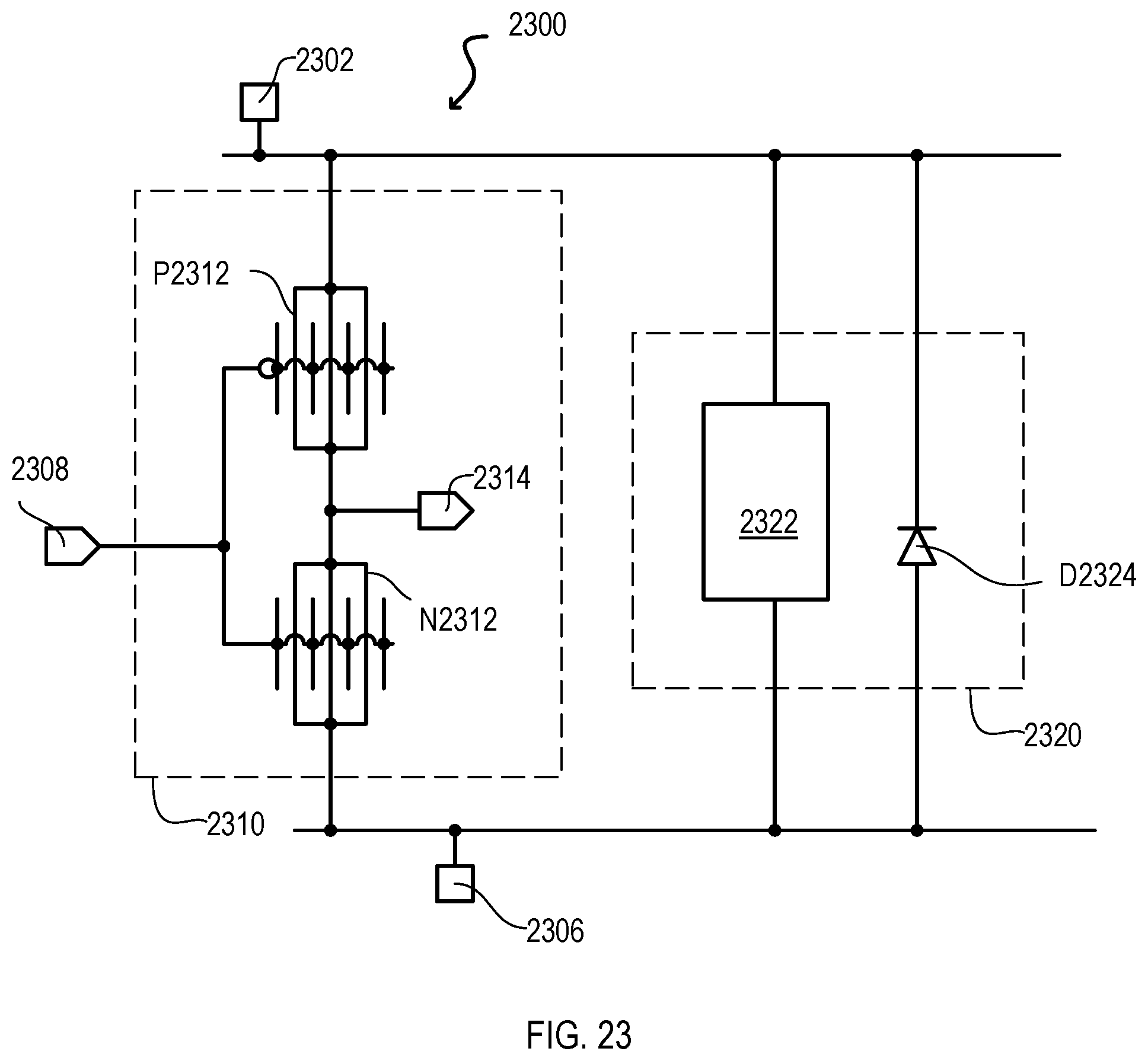 Patent US12401192 Figure 11 – ESD protection for integrated circuit devices