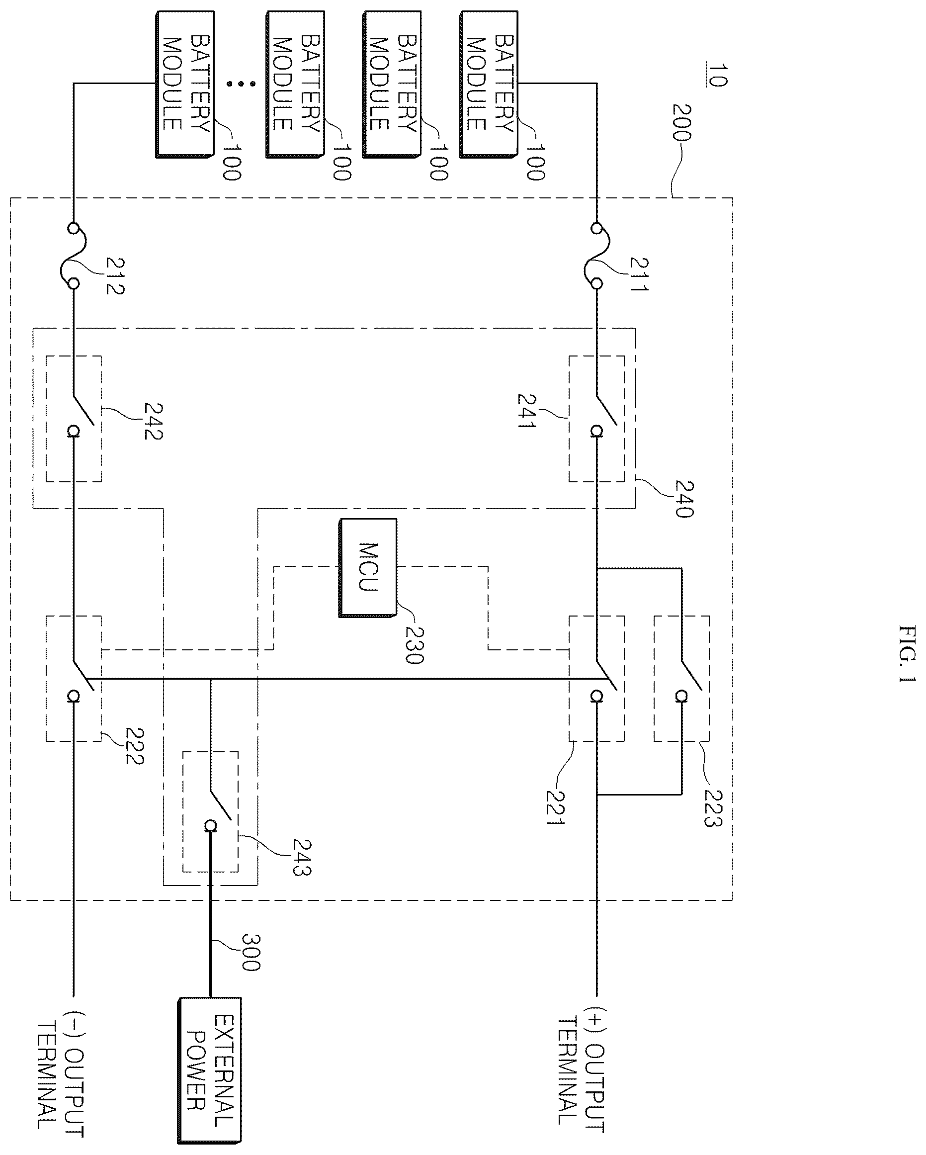 Patent US12401209 Figure 1 – Device and method for blocking current using disconnector