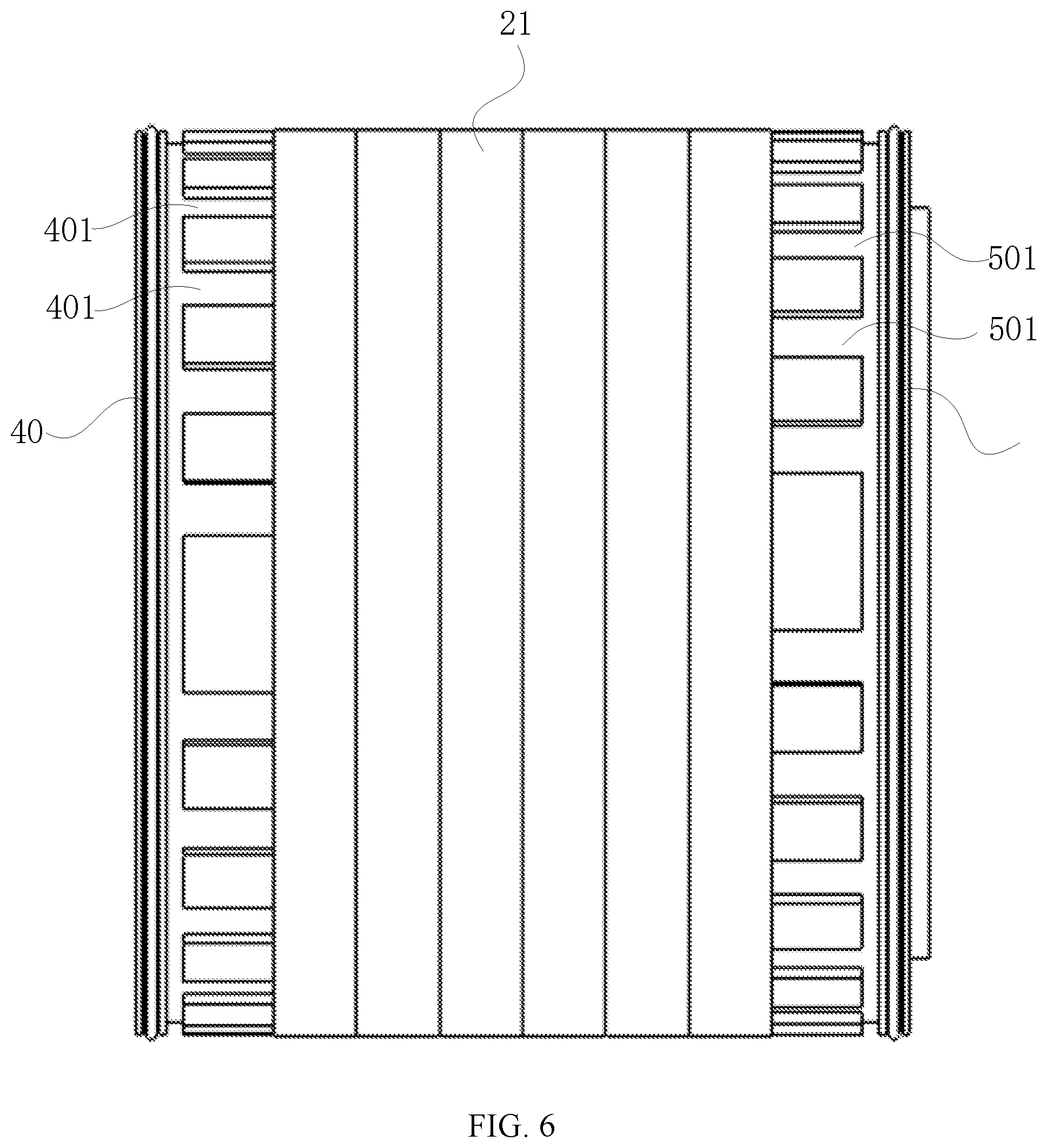 Patent US12401238 Figure 5 – Stator for motor and oil cooling motor