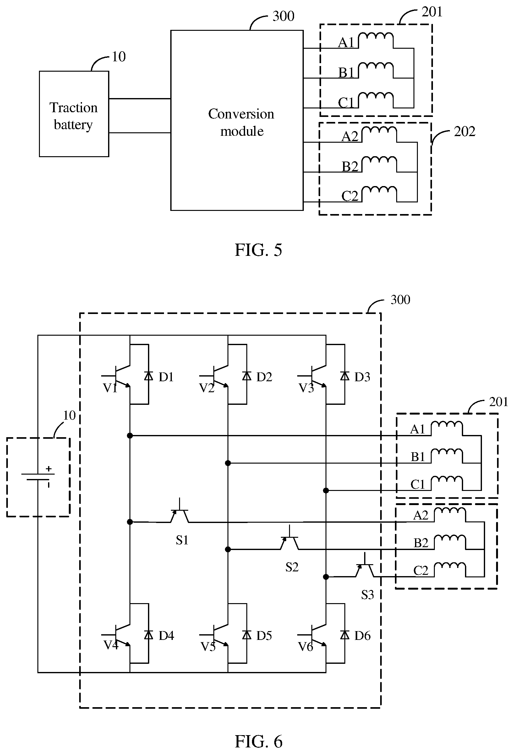 Patent US12401246 Figure 3 – Motor, power system, control method, and electric vehicle